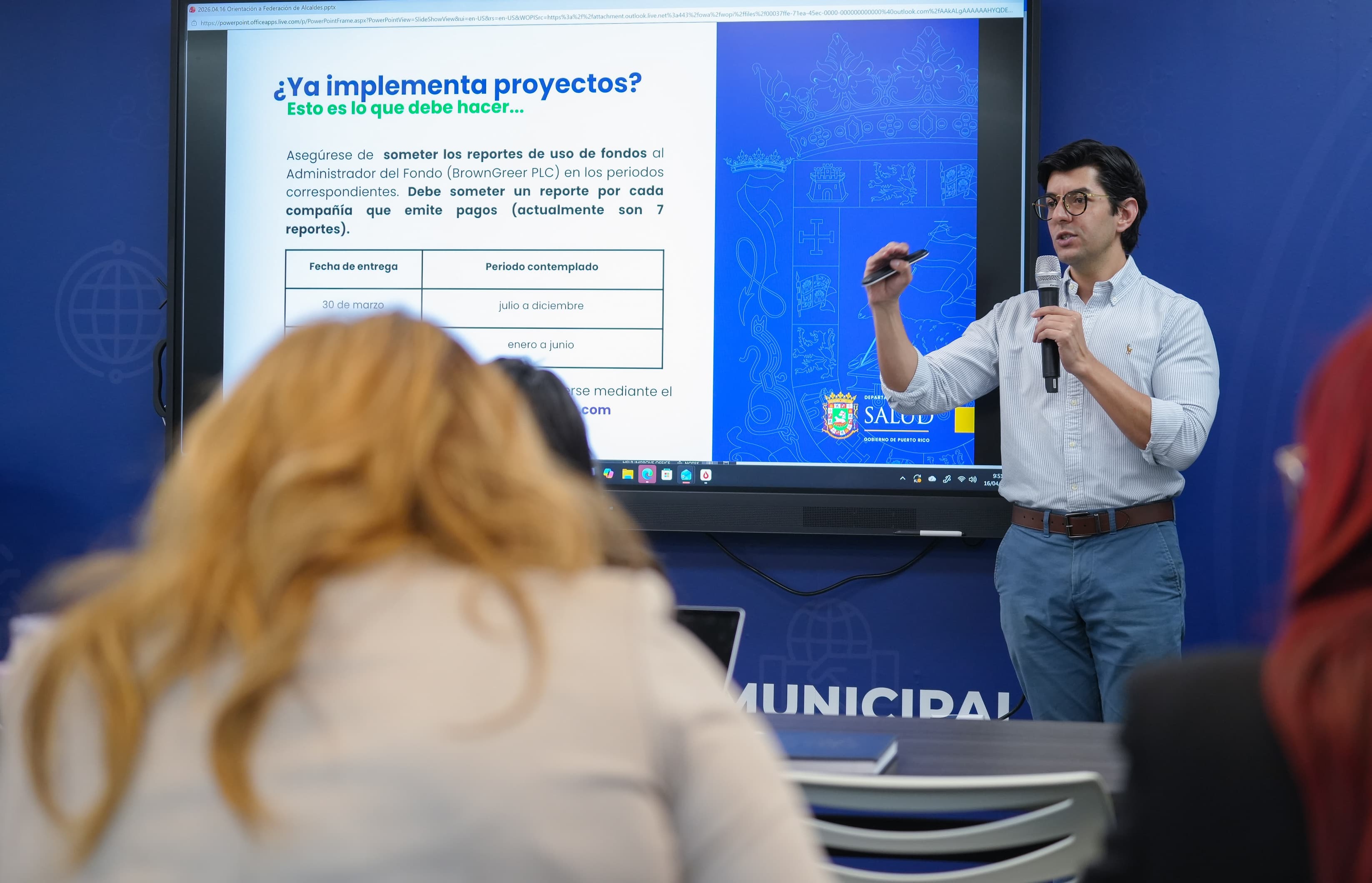 Municipios federados inician ciclo de capacitación con taller sobre crisis de opioides y manejo de fondos