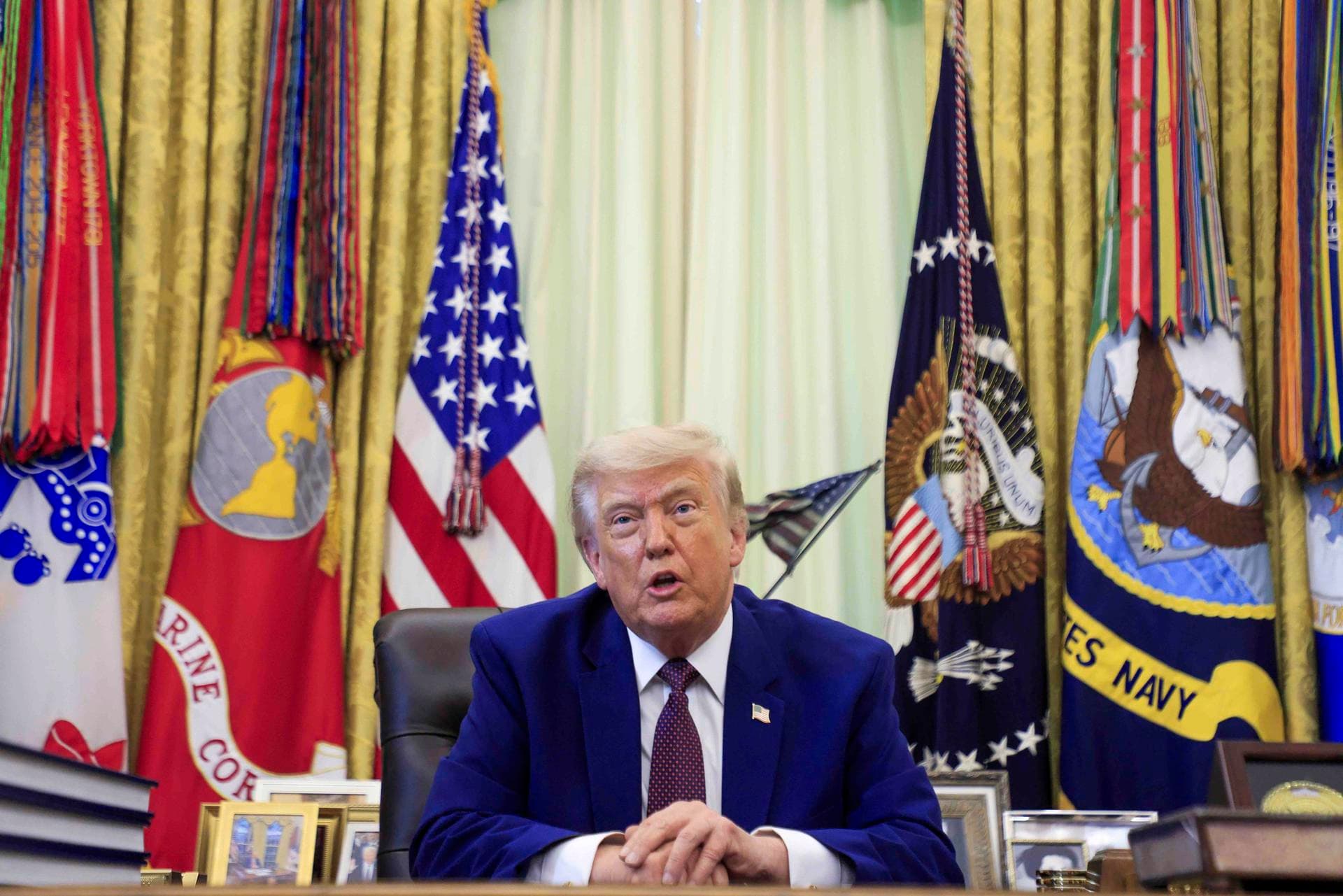Trump critica el "antipatriótico" voto en la Cámara Baja para limitar su guerra en Irán