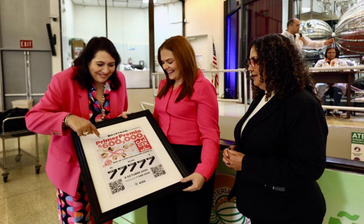 Lotería de Puerto Rico dedica “El Billetazo” a la prevención del cáncer de seno