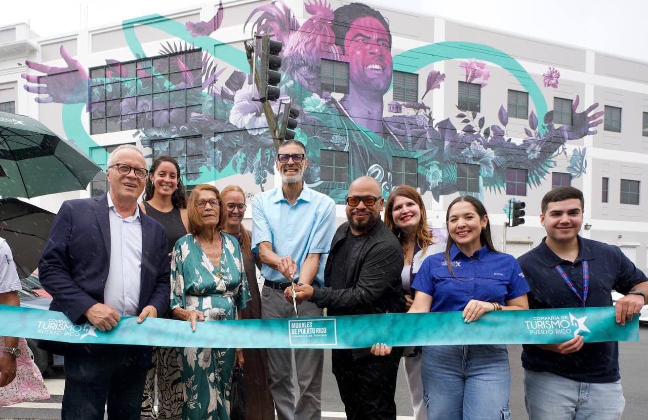 Inauguran mural “Victoria” en honor a José “Piculín” Ortiz