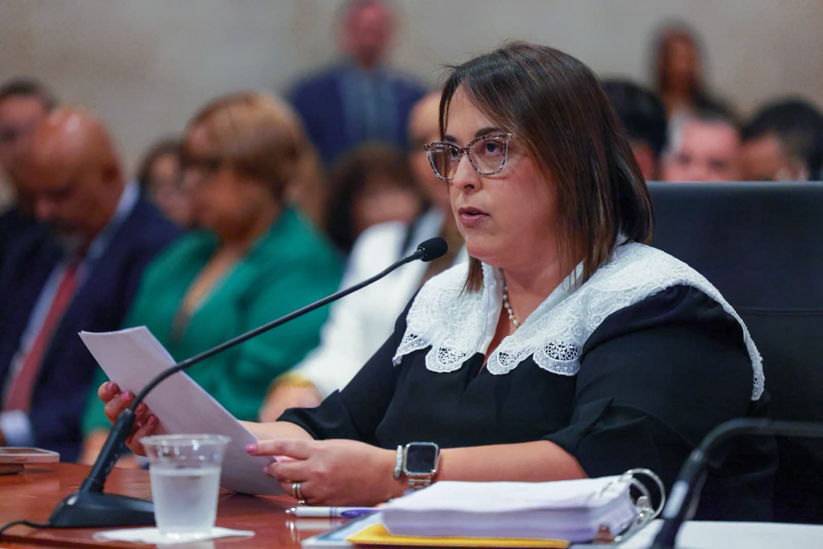 Presidente del Senado adelanta voto a favor de nominada a Corrección