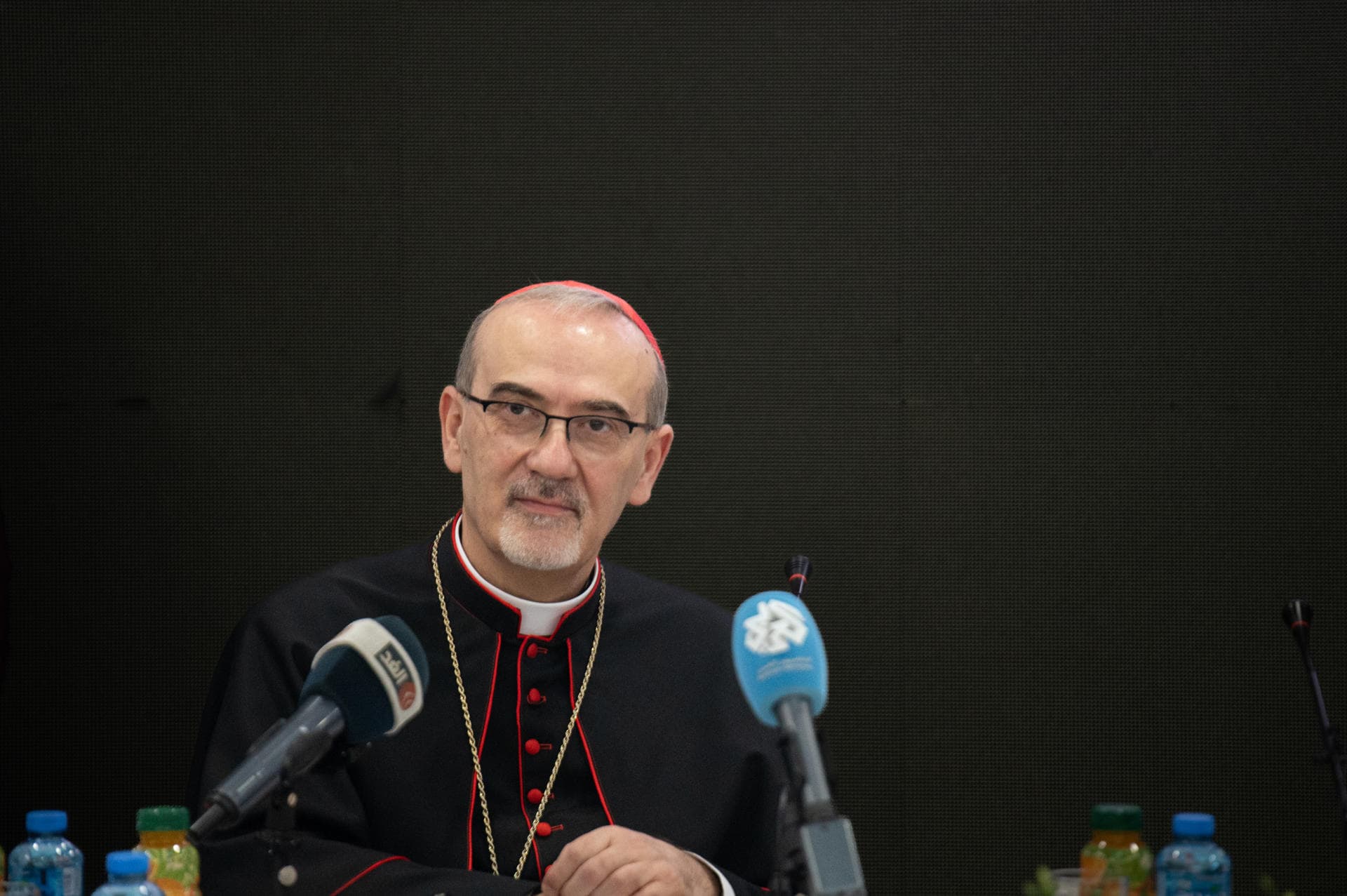 Policía israelí impide al Patriarca Latino de Jerusalén dar la misa del Domingo de Ramos