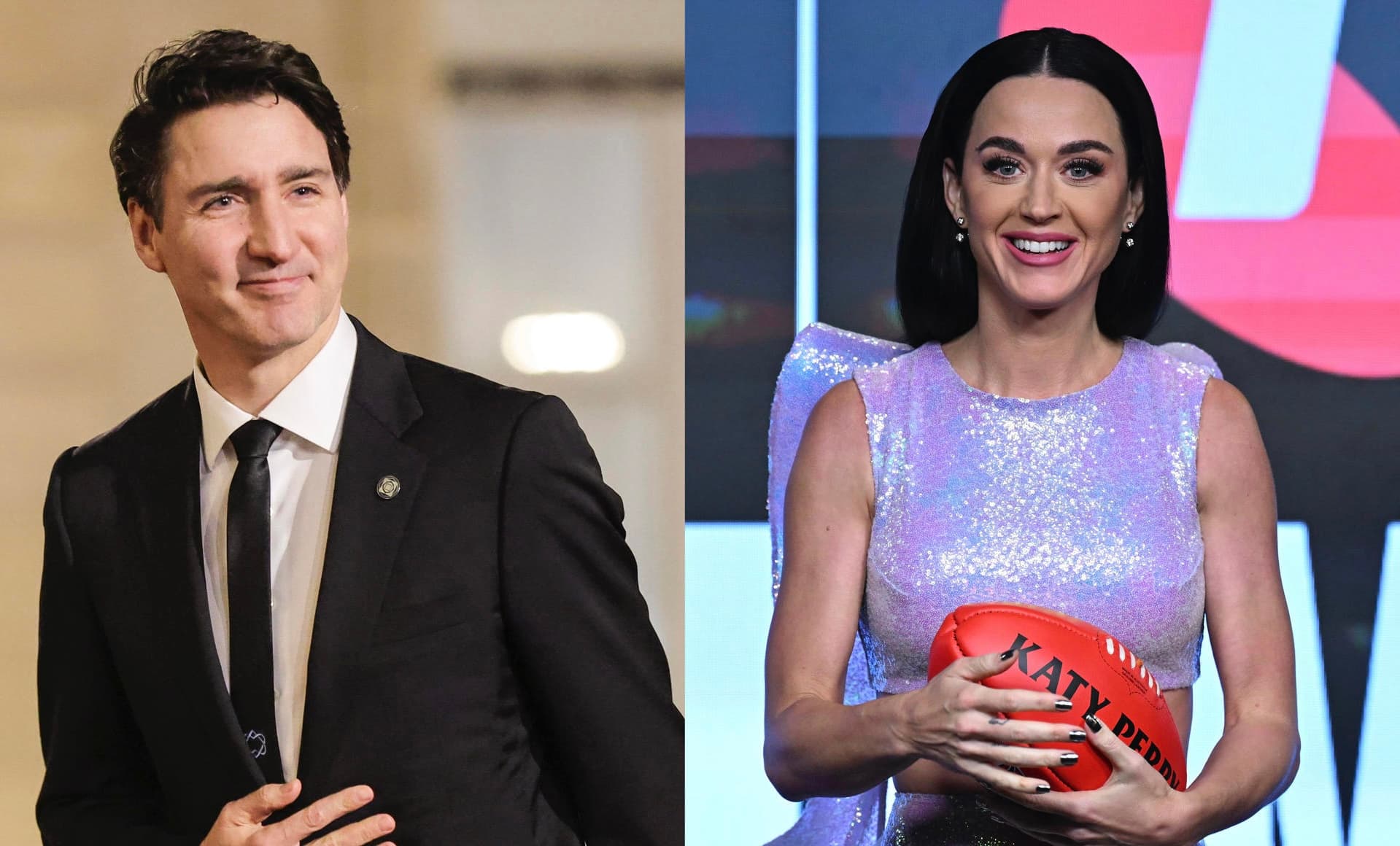 Se les ven “juntitos” a Katy Perry y Justin Trudeau