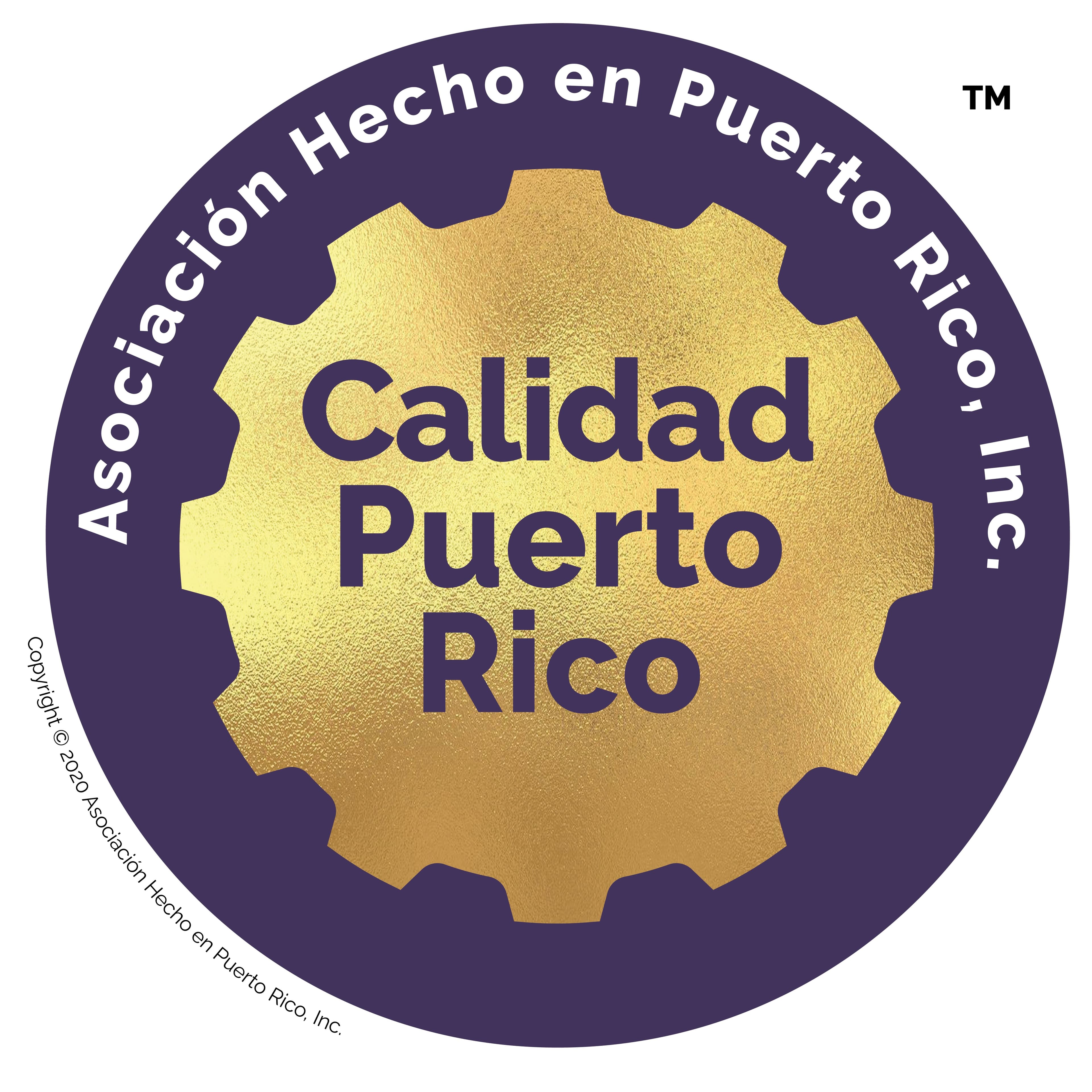Sello Calidad Puerto Rico.