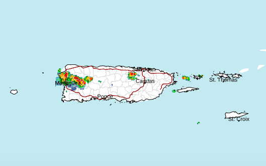 Advertencias de inundaciones para 9 municipios