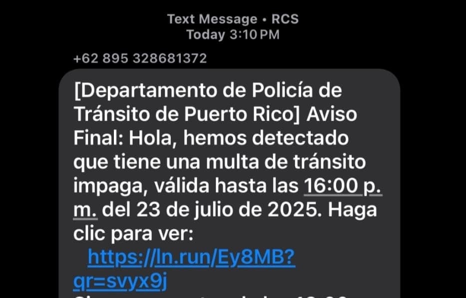 Alertan sobre “pescaíto” con logos de la Policía