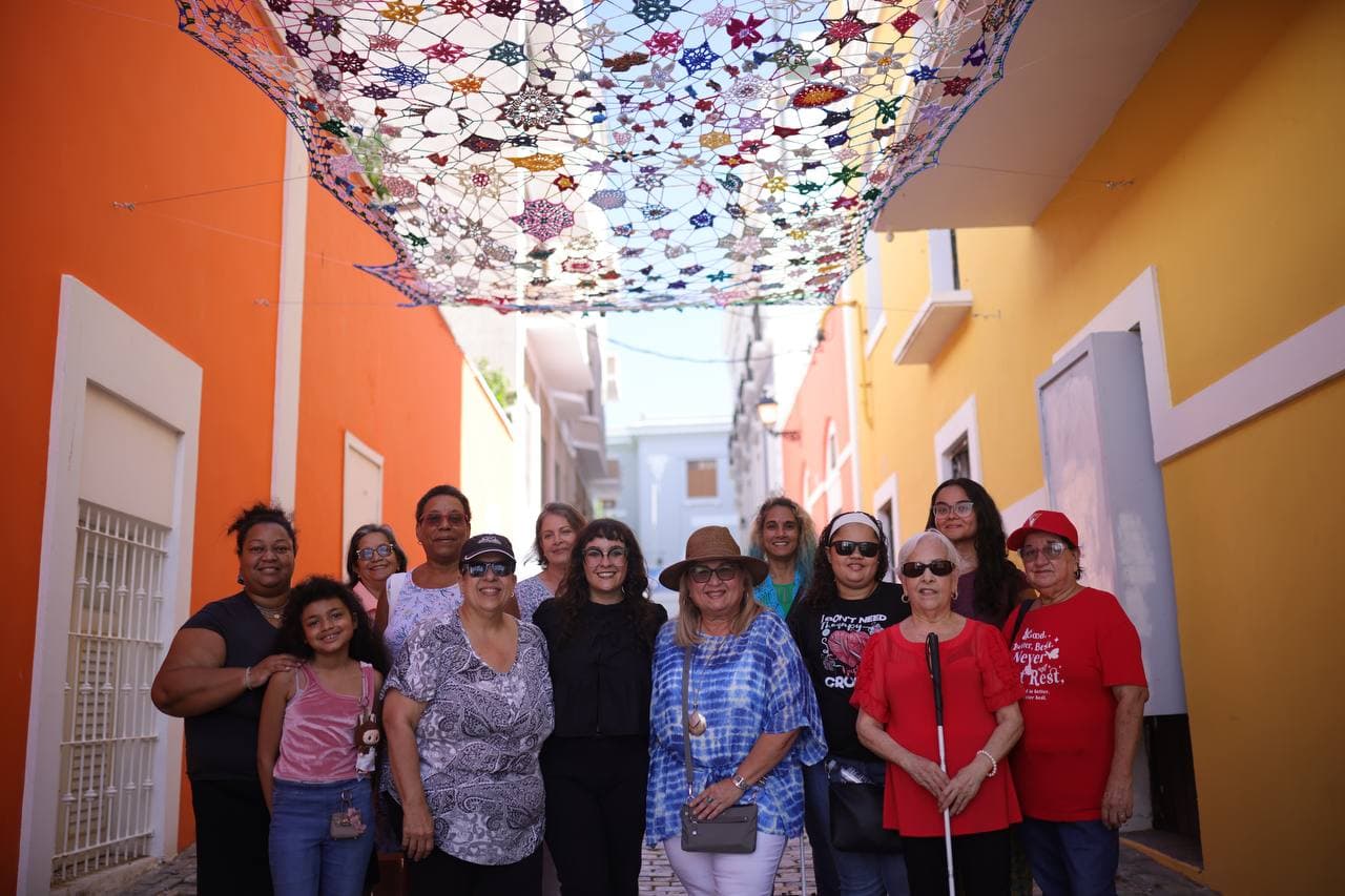 Inauguran “San Juan Tejido” como primera obra del proyecto Arte en los Callejones