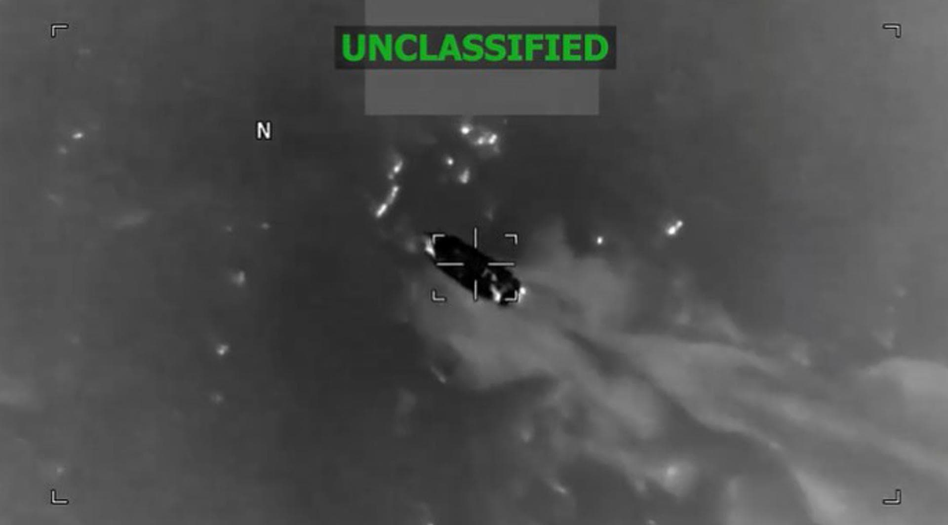 [VIDEO] EE.UU. destruye otra lancha en el Caribe y elimina a tres tripulantes en la operación