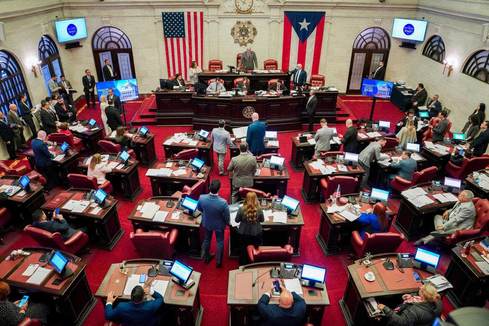 Senado aprueba presupuesto para el año fiscal 2025-2026