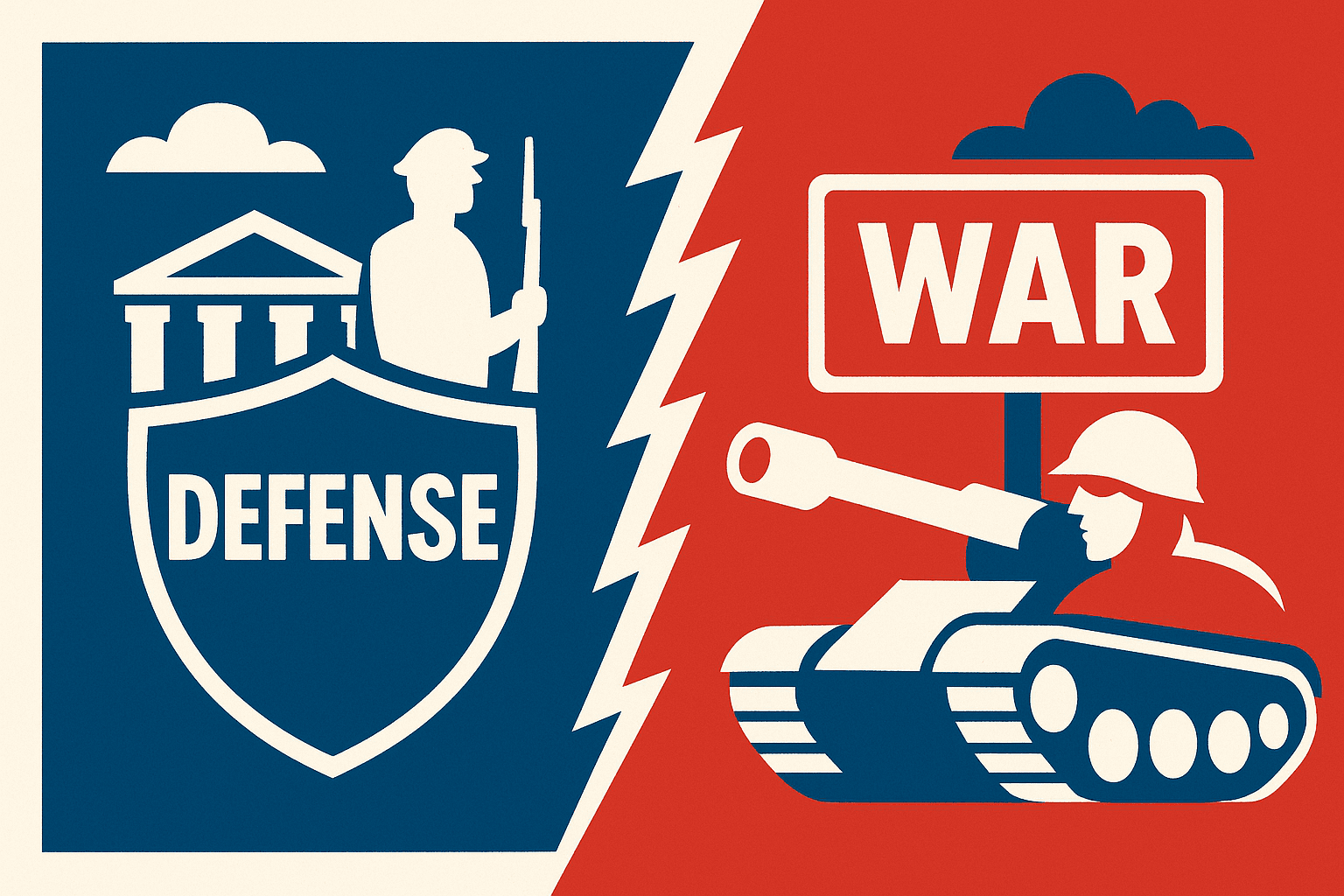 De ministerios de Guerra a los de Defensa, transición de la que se descuelga EEUU