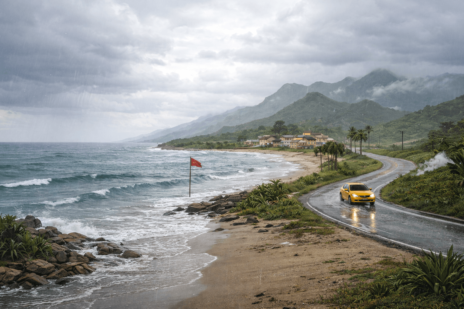 Tiempo inestable y mar picado continuarán sobre Puerto Rico en Nochebuena y Navidad