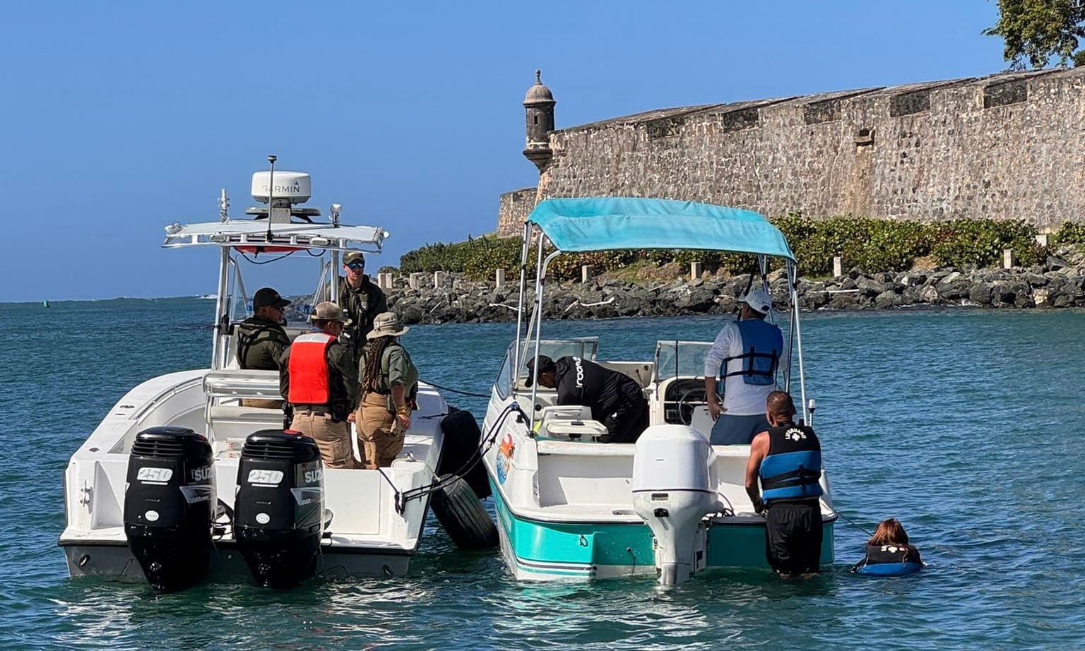 DRNA emite 45 boletos por $13,150 durante patrullaje marítimo en las Fiestas de la Calle San Sebastián