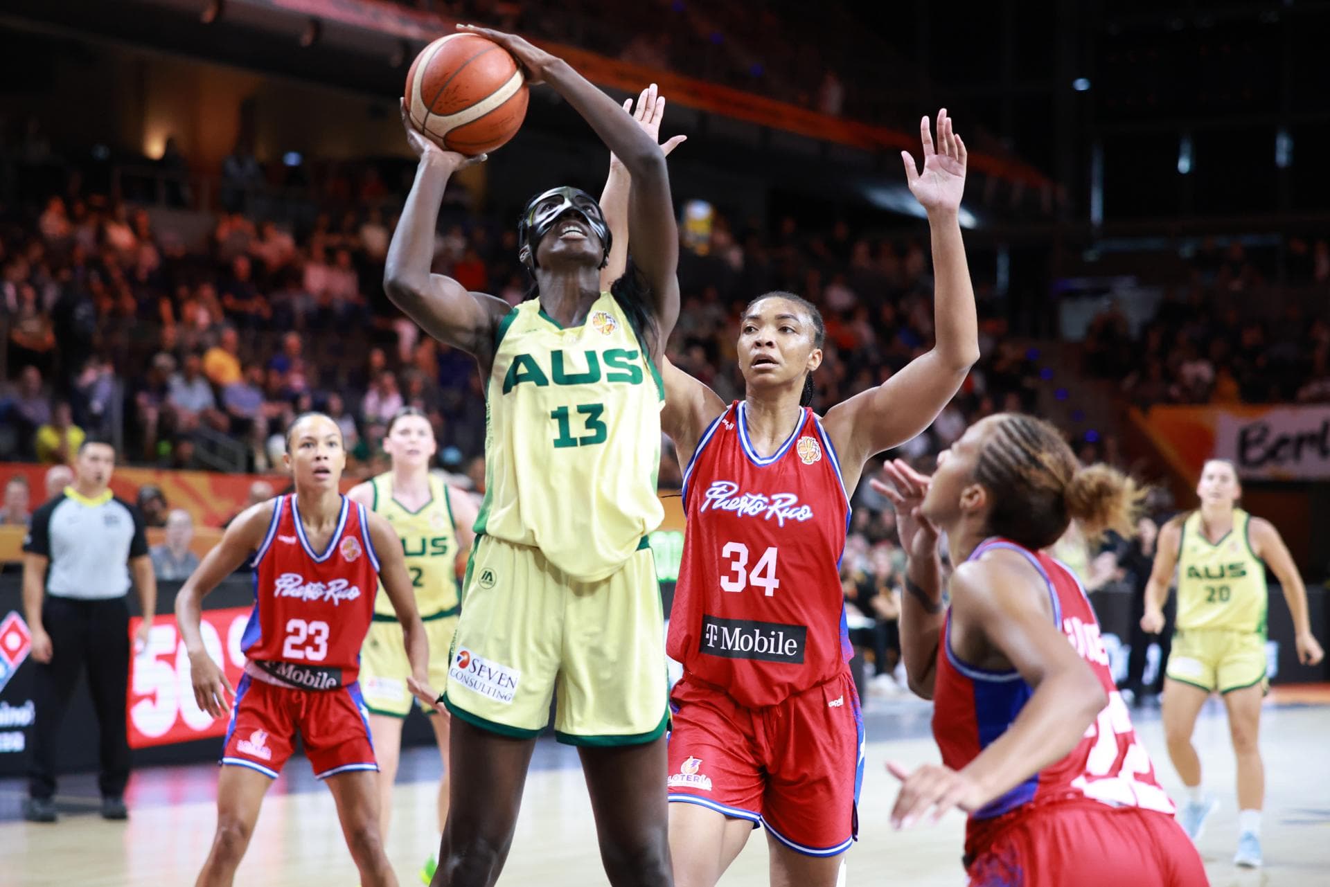 Puerto Rico cae ante Australia en su estreno en la Copa del Mundo