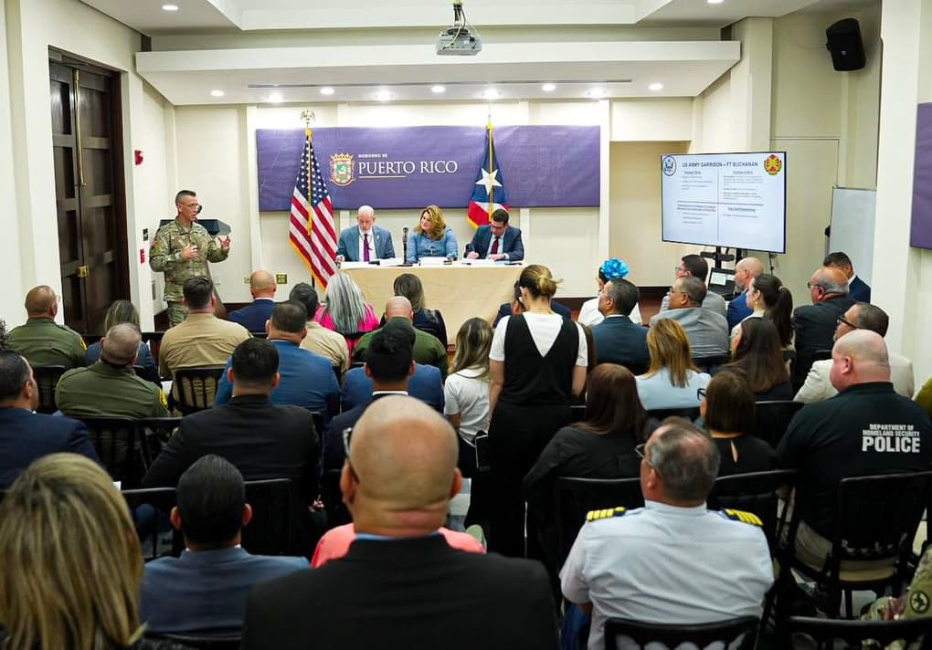 Gobernadora reúne componente de manejo de emergencia estatal y federal 