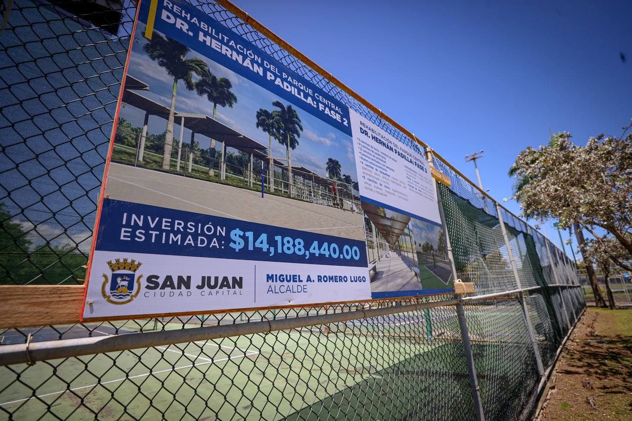 Comienza segunda fase de remodelación del Parque Central