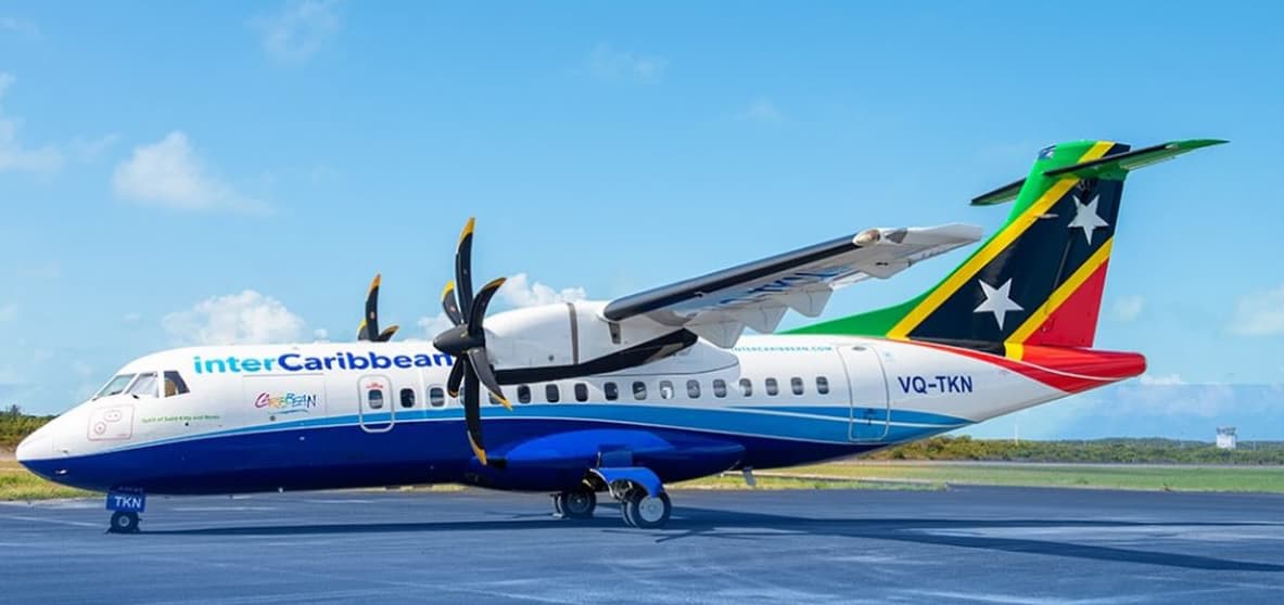 La aerolínea interCaribbean lanza un vuelo directo entre San Juan y St. Kitts