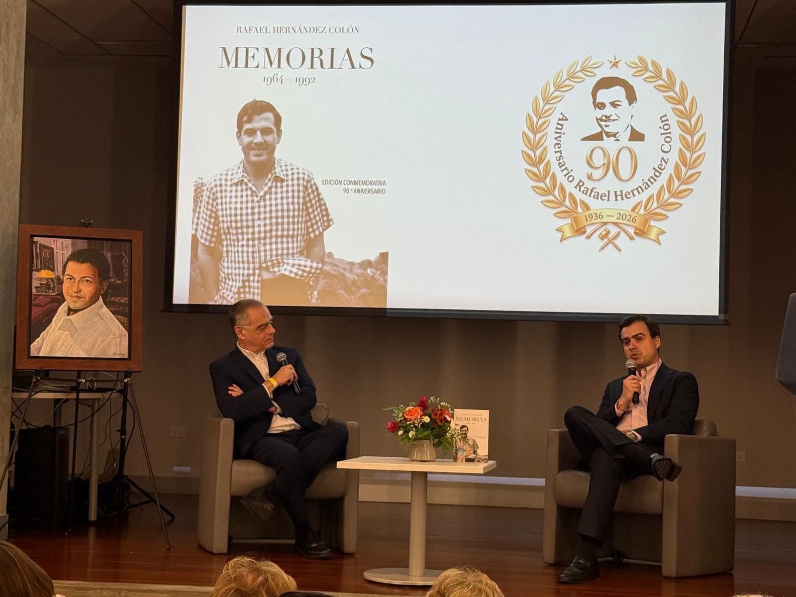 Comparten memorias del exgobernador Rafael Hernández Colón con motivo de la conmemoración del natalicio 90