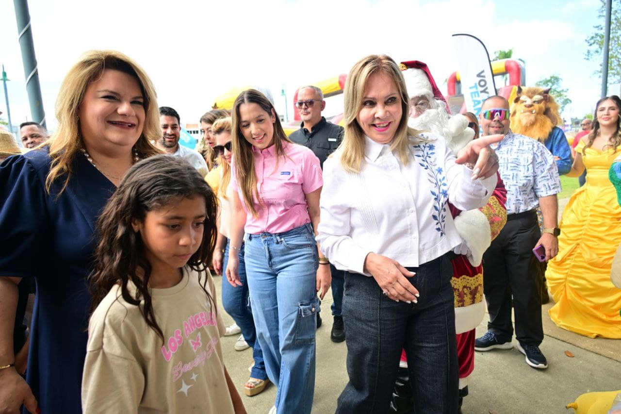 [FOTOS] Gobernadora participa en actividad navideña para llevar ilusión y esperanza a la niñez