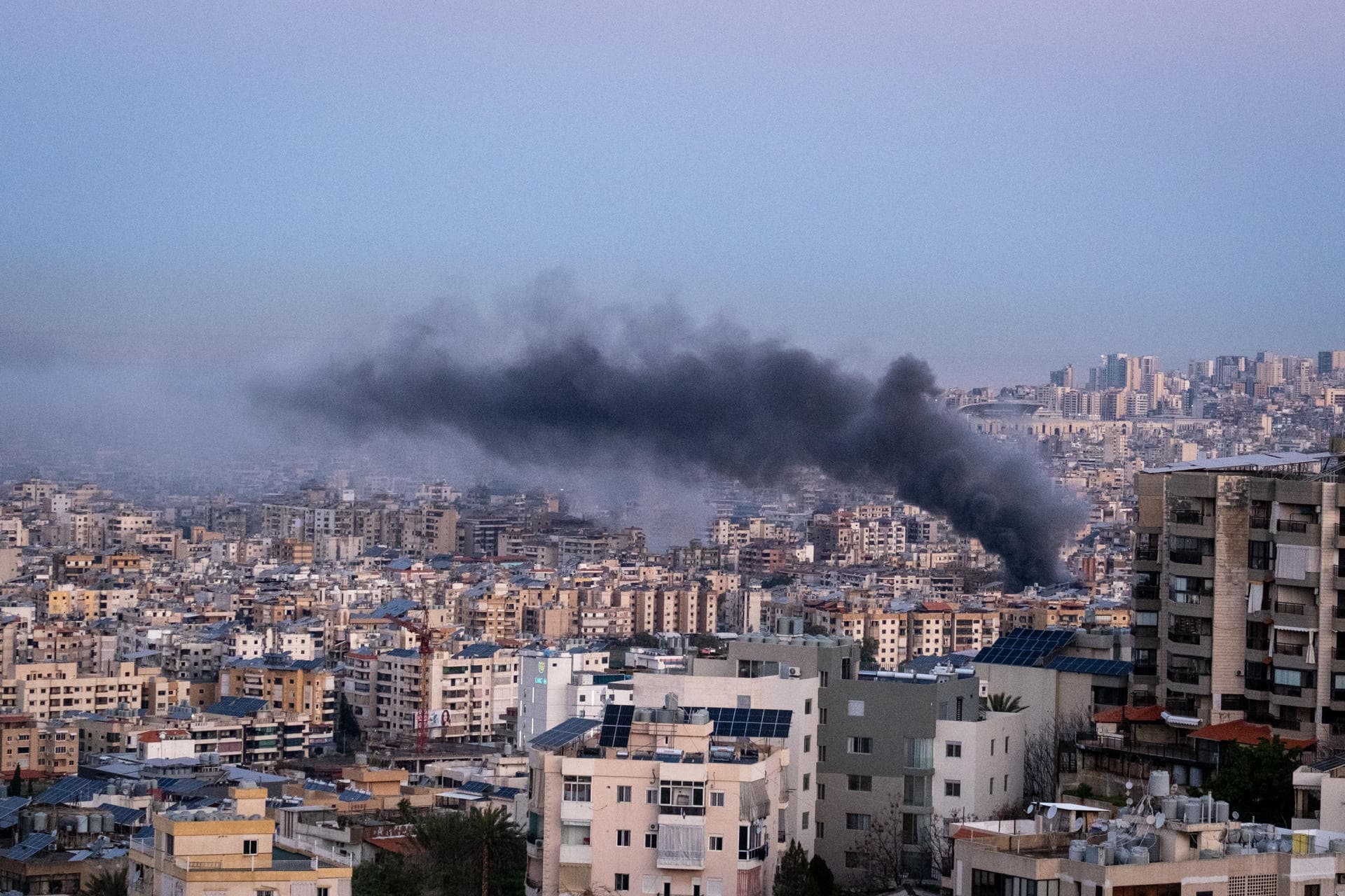 Israel bombardea de nuevo el sur de Beirut