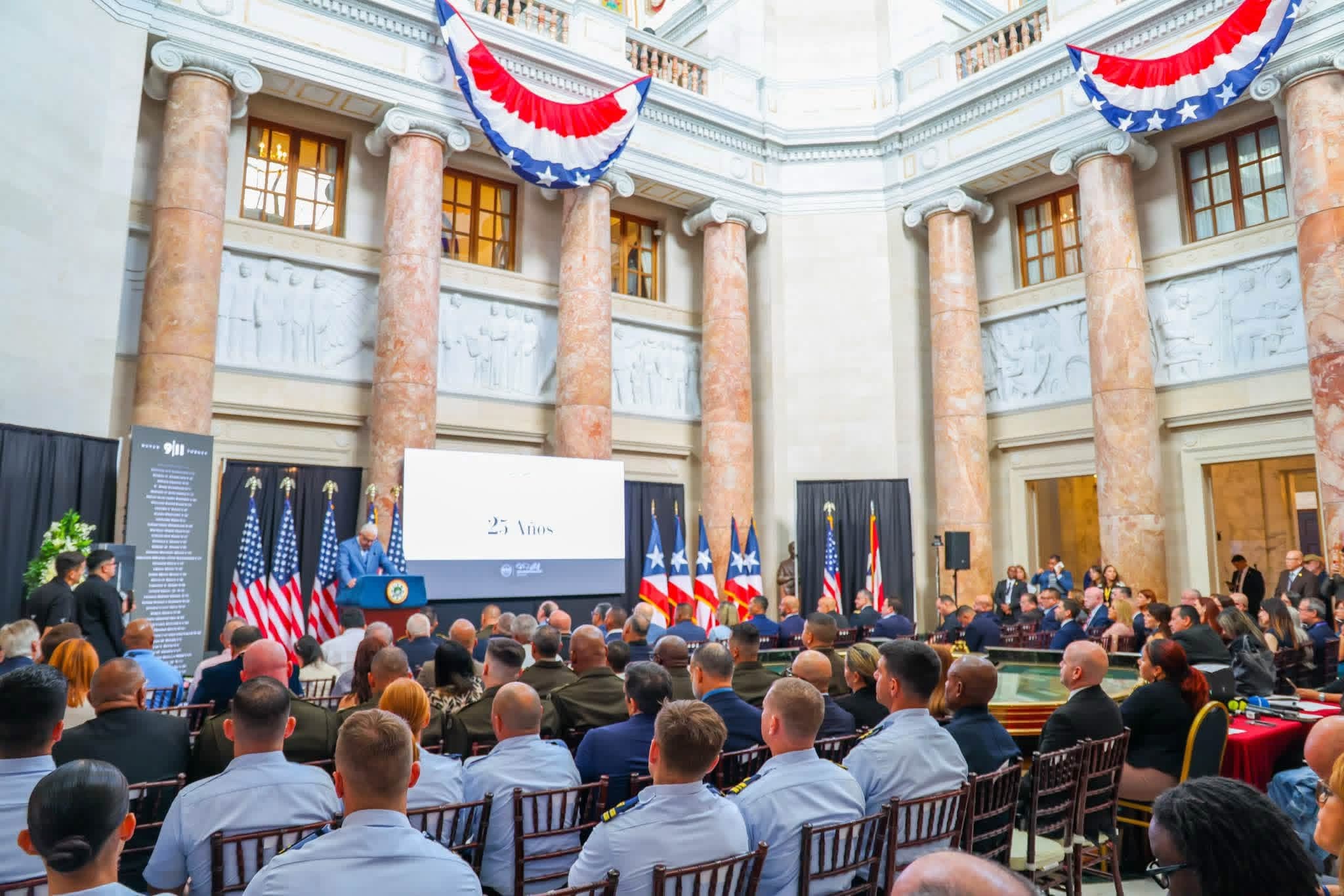 Senado de Puerto Rico conmemora 25 años de los atentados del 11 de septiembre