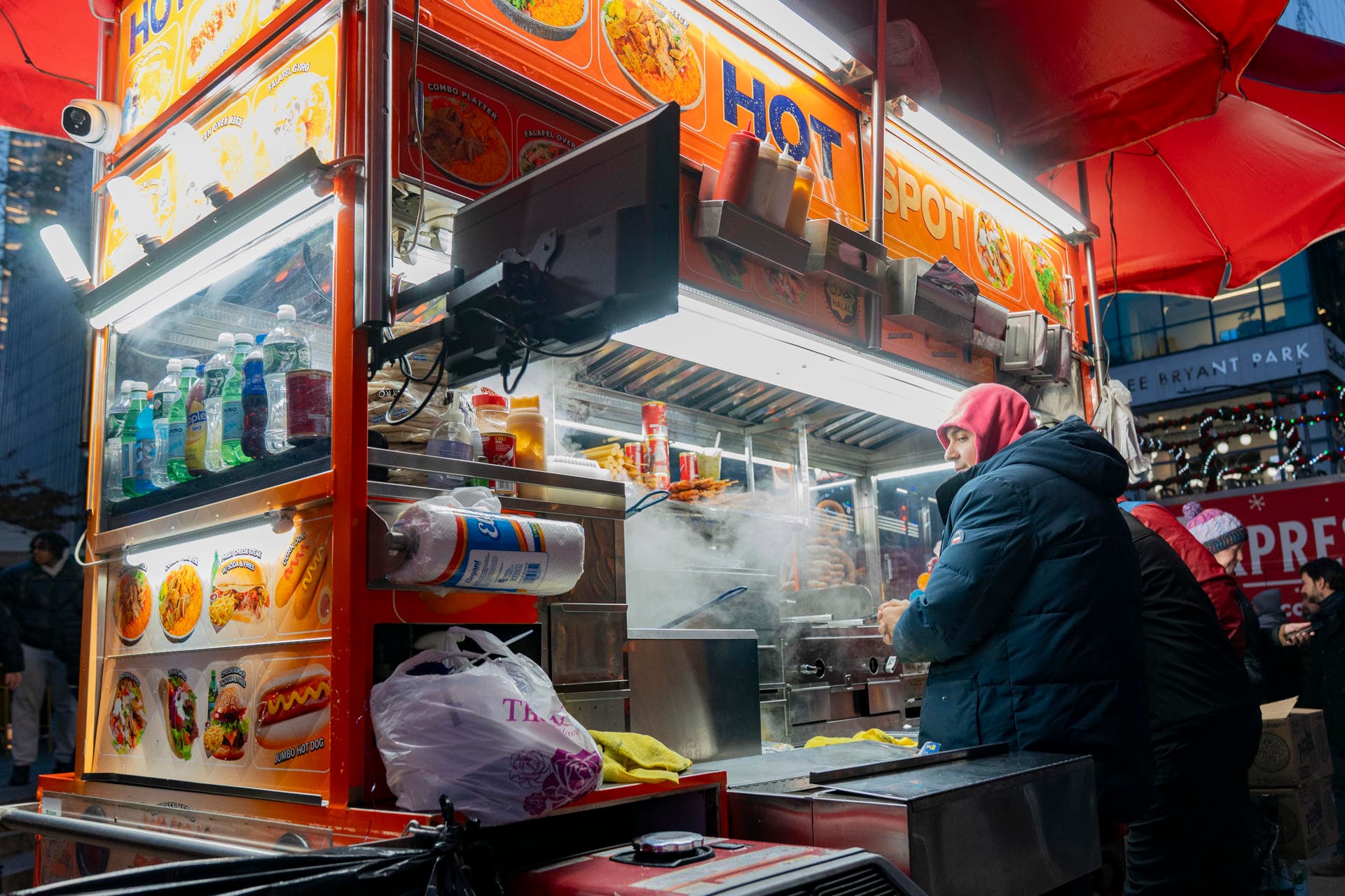 Los vendedores de comida callejera de Nueva York son homenajeados en un museo