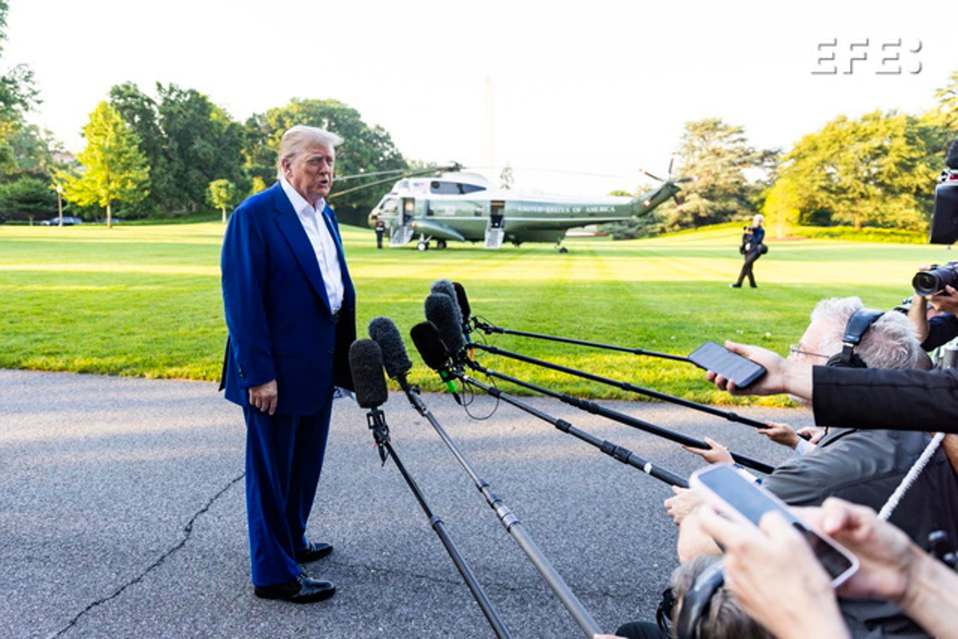 Trump afirma que Israel respetará cese el fuego "en vigor"