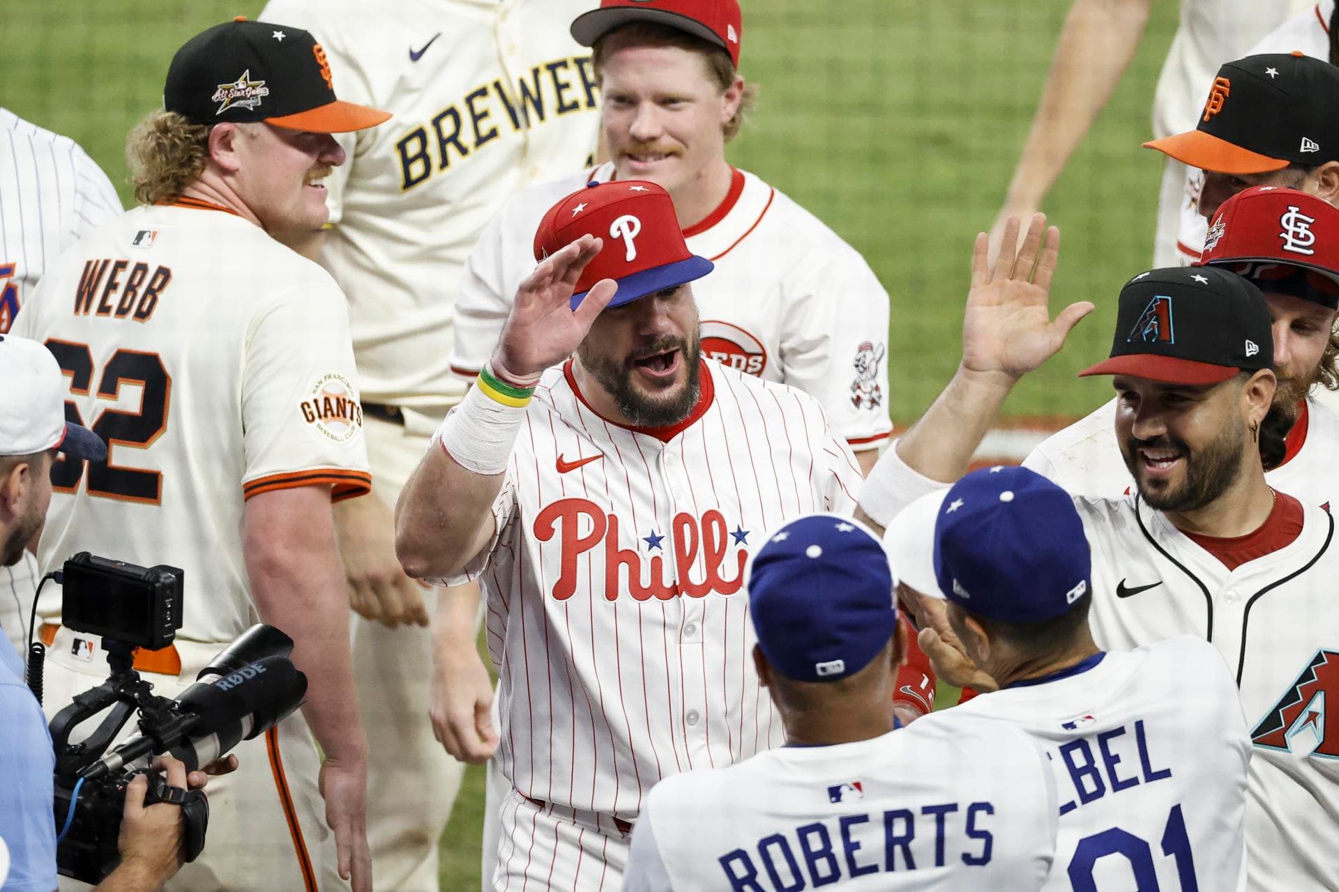 Inusual final del juego de estrellas de las Grandes Ligas