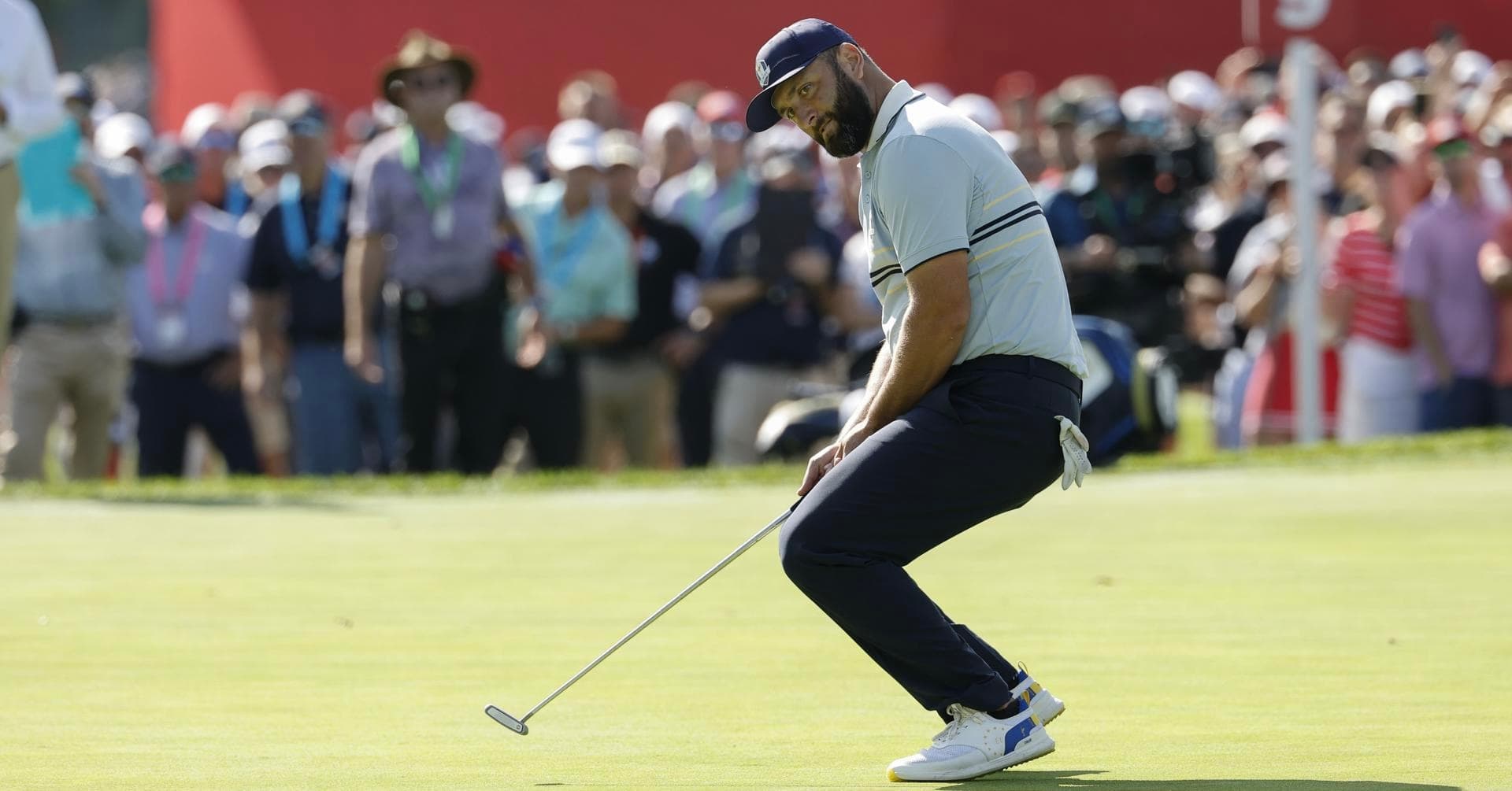 Rahm lidera a Europa en el arranque de la Copa Ryder