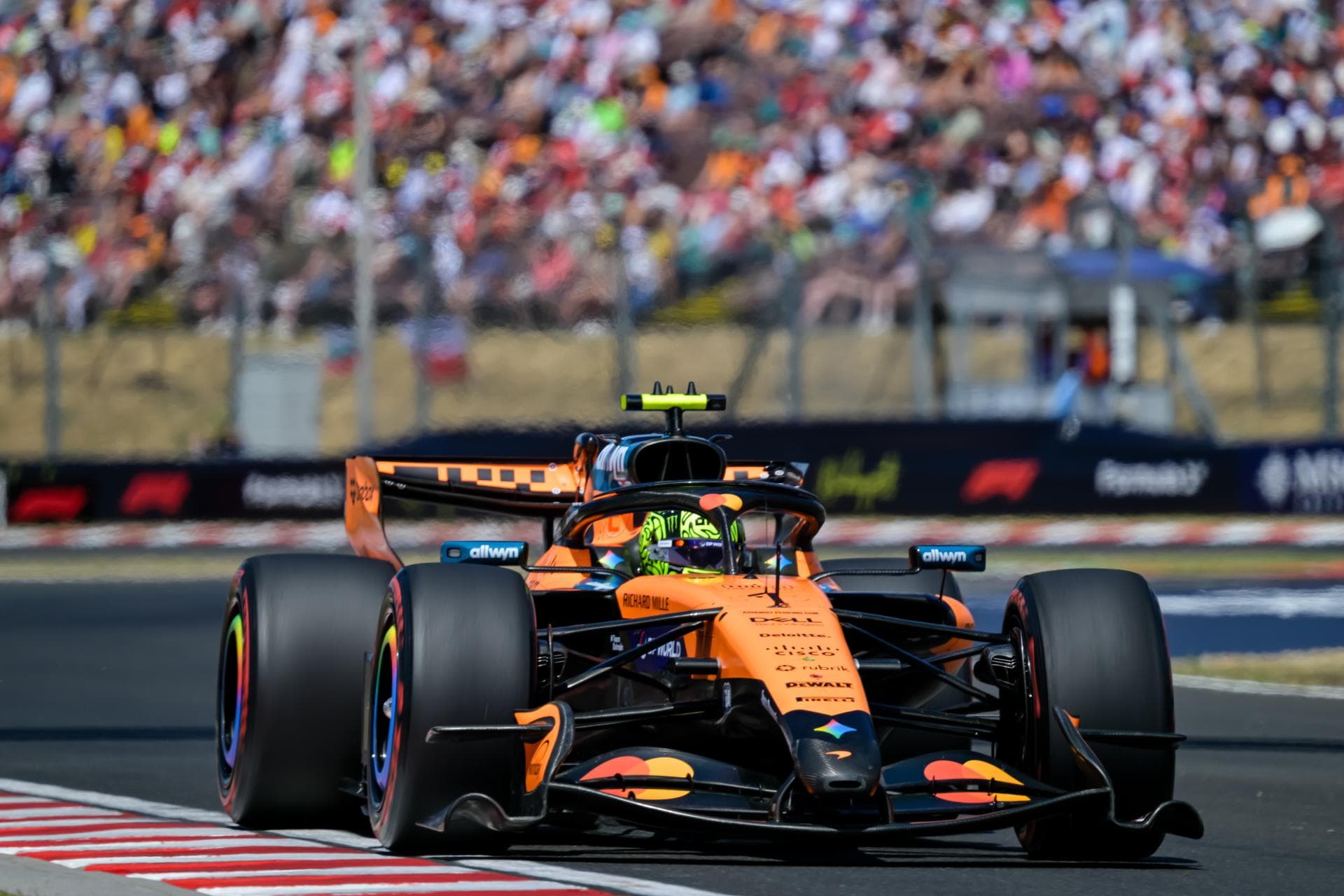 Norris saldrá desde la 'pole' en el Gran Premio de Hungría