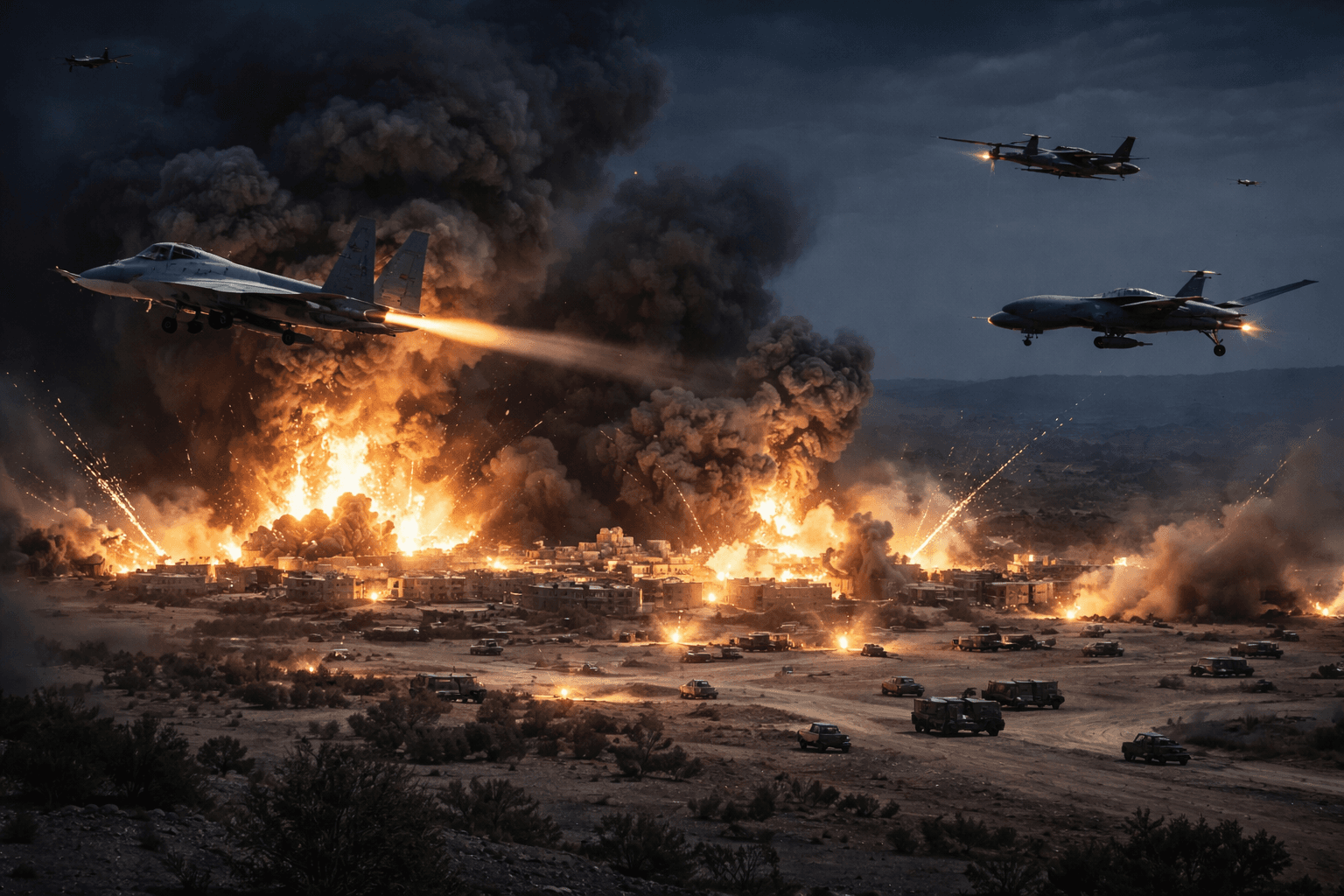 EEUU bombardea de nuevo a ISIS en Siria