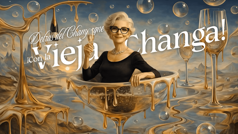 Detrás del Champagne… con La Vieja Changa