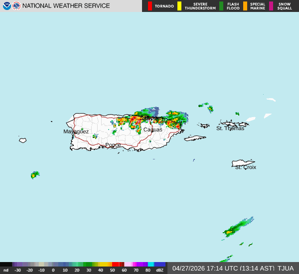 Advertencia de inundaciones para cuatro municipios del norte
