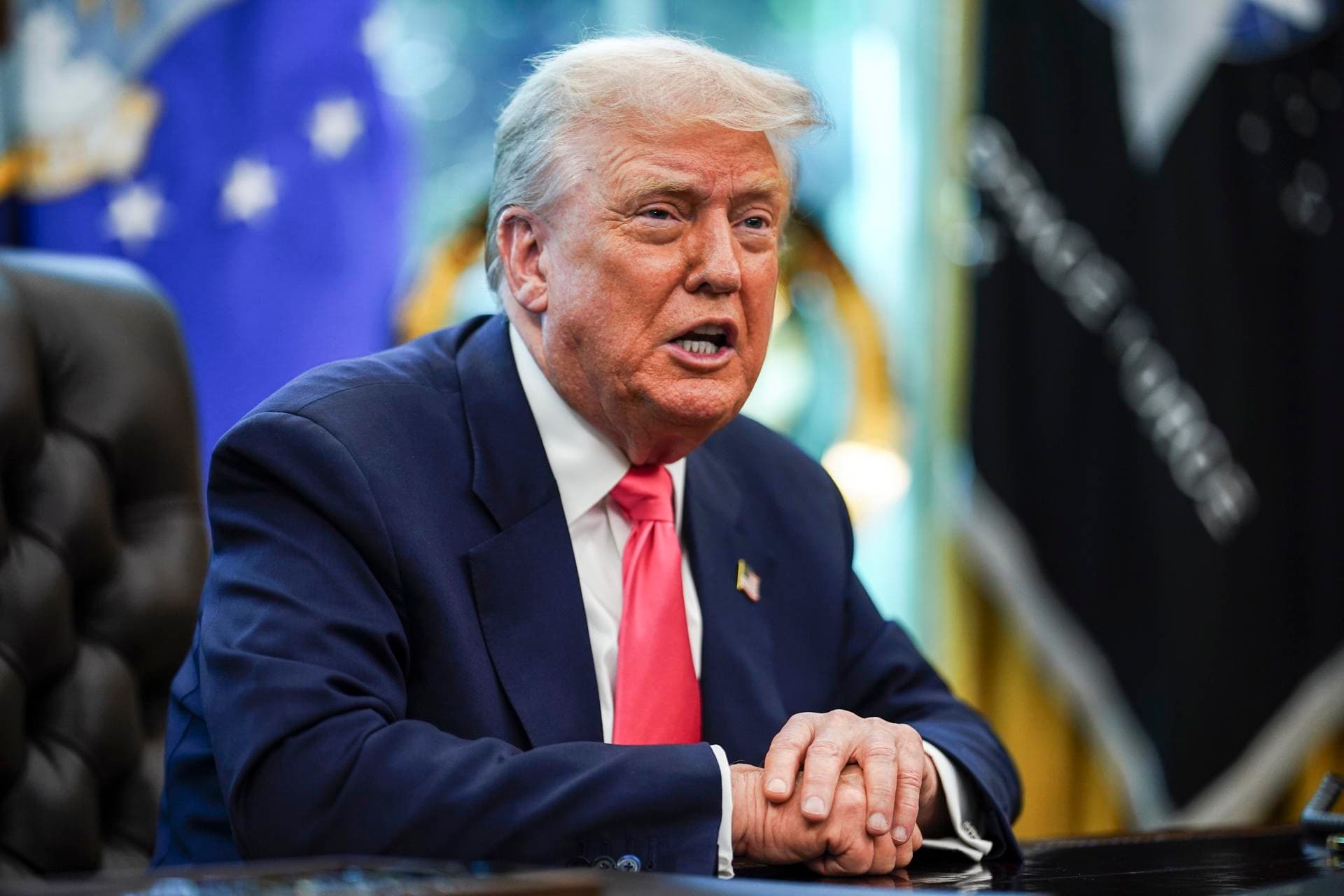 Trump afirma que hay que destruir a Hamás