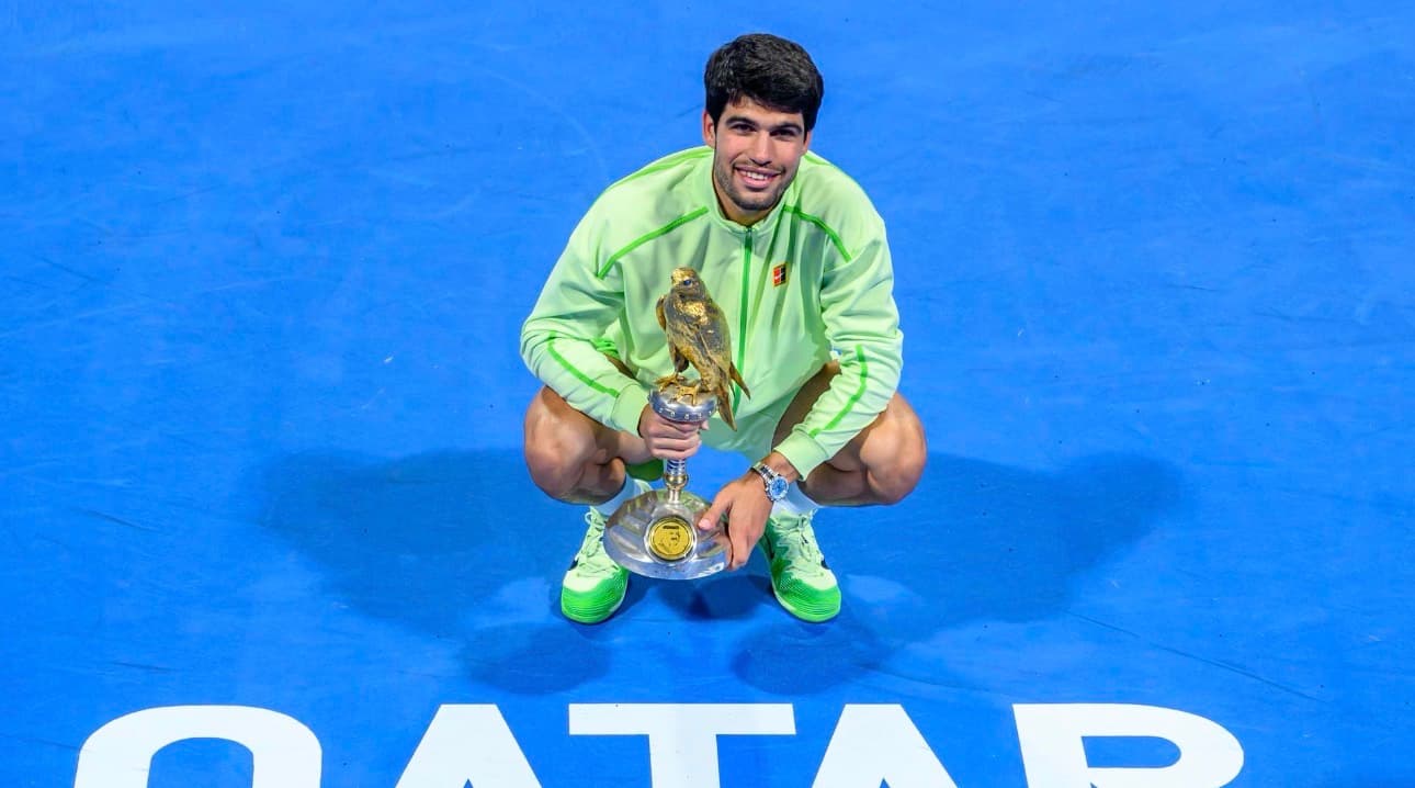Alcaraz es campeón en Doha