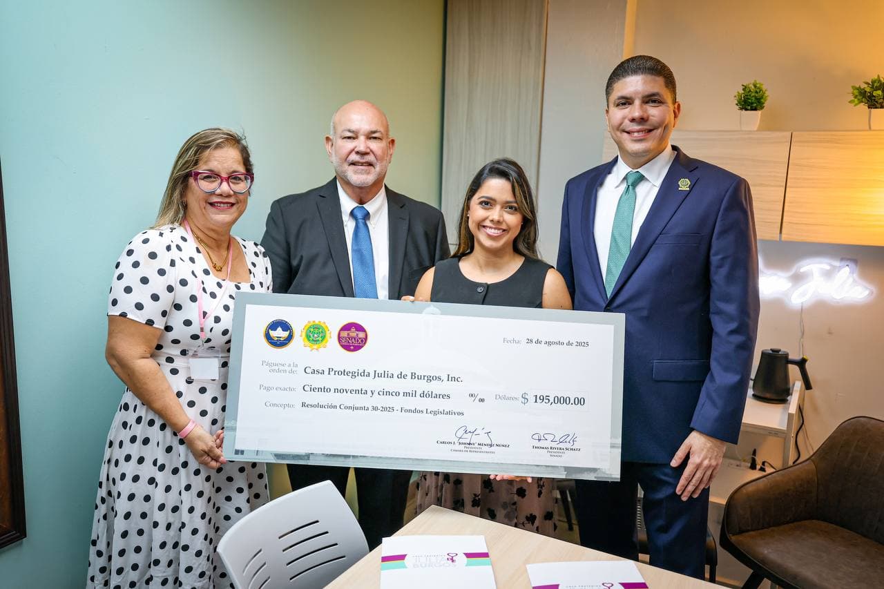 Anuncian asignación de $195,000 para Casa Protegida Julia de Burgos