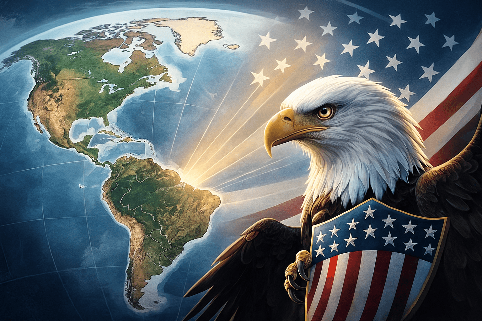 Trump lanza estrategia para retomar control de América y cerrar paso a Rusia y China