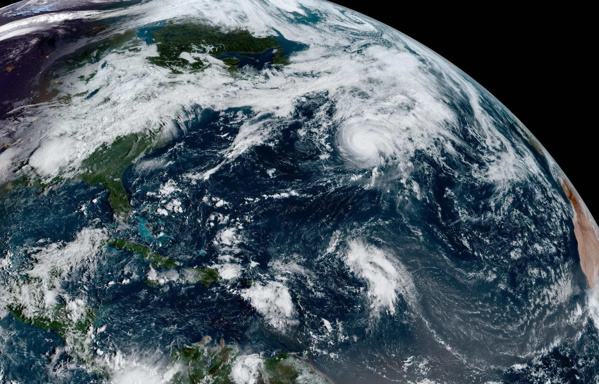 Tormenta Humberto se forma al este de Puerto Rico