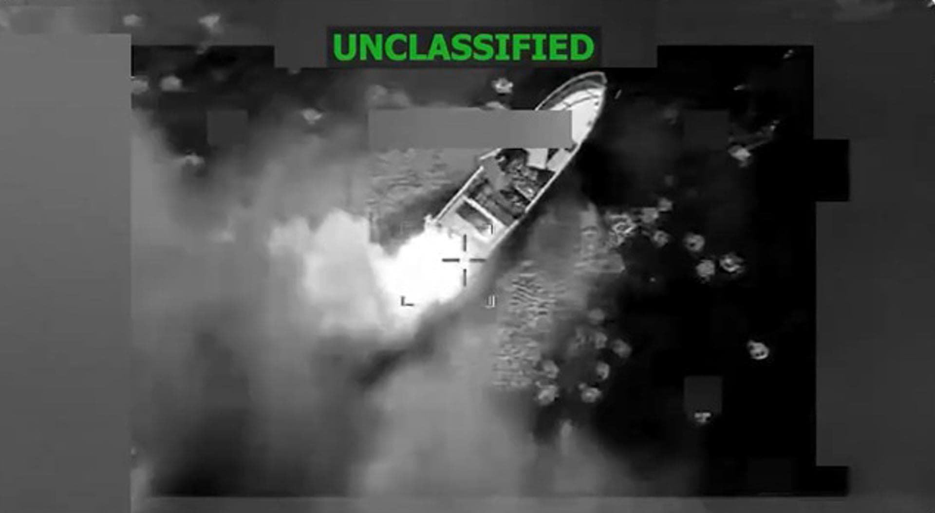 [VIDEO] EE.UU. ataca una lancha en el Pacífico