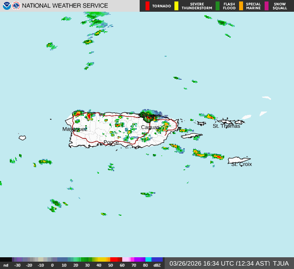 SNM emite vigilancia de inundaciones para PR a partir del lunes