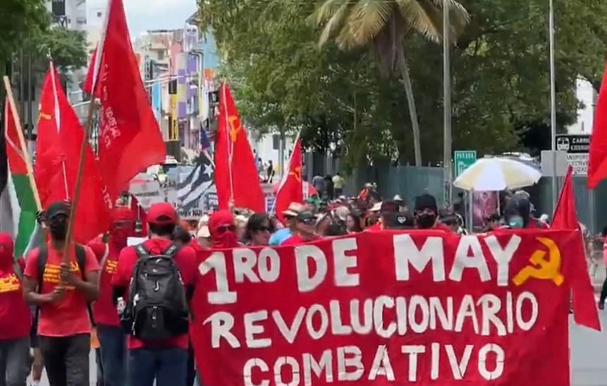 Manifestantes vandalizan facilidades del Tren Urbano 