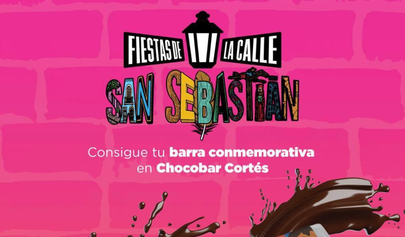 San Juan presenta en alianza con Chocolate Cortés la barra oficial de las Fiestas de la Calle San Sebastián 2026