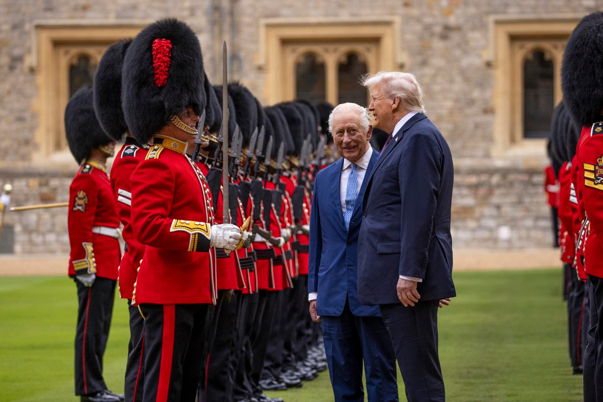 Reino Unido saca sus mejores galas para agasajar a Trump