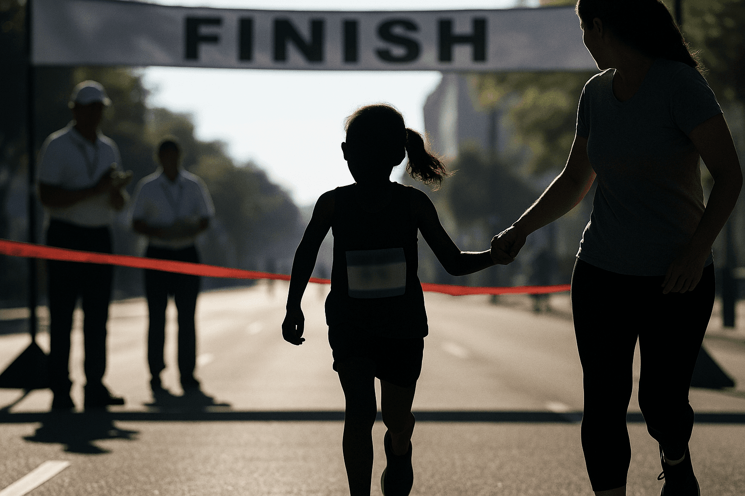 La niña corredora: ¡Felicidades!