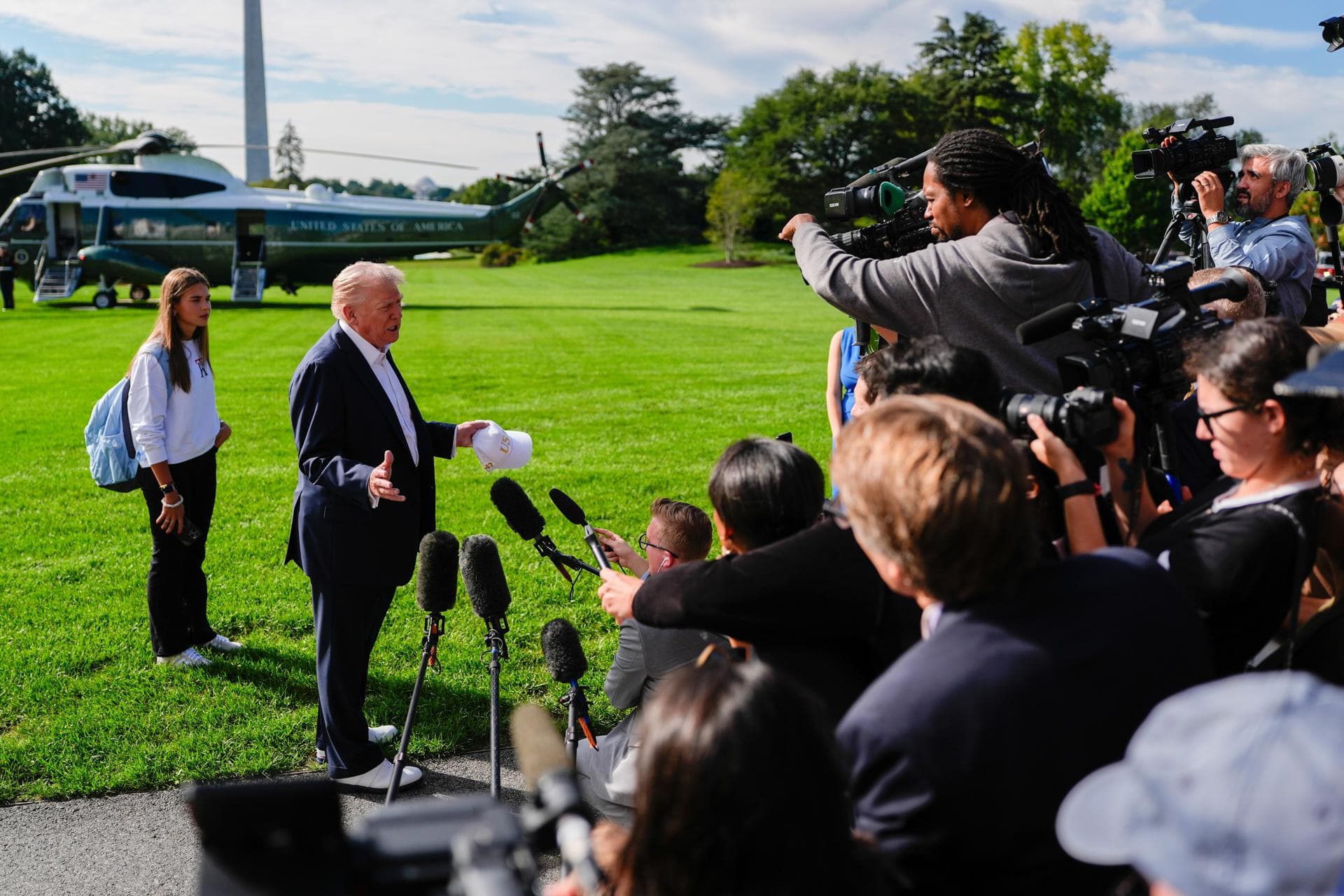 Trump asegura que está "muy cerca" un acuerdo para la paz en Gaza
