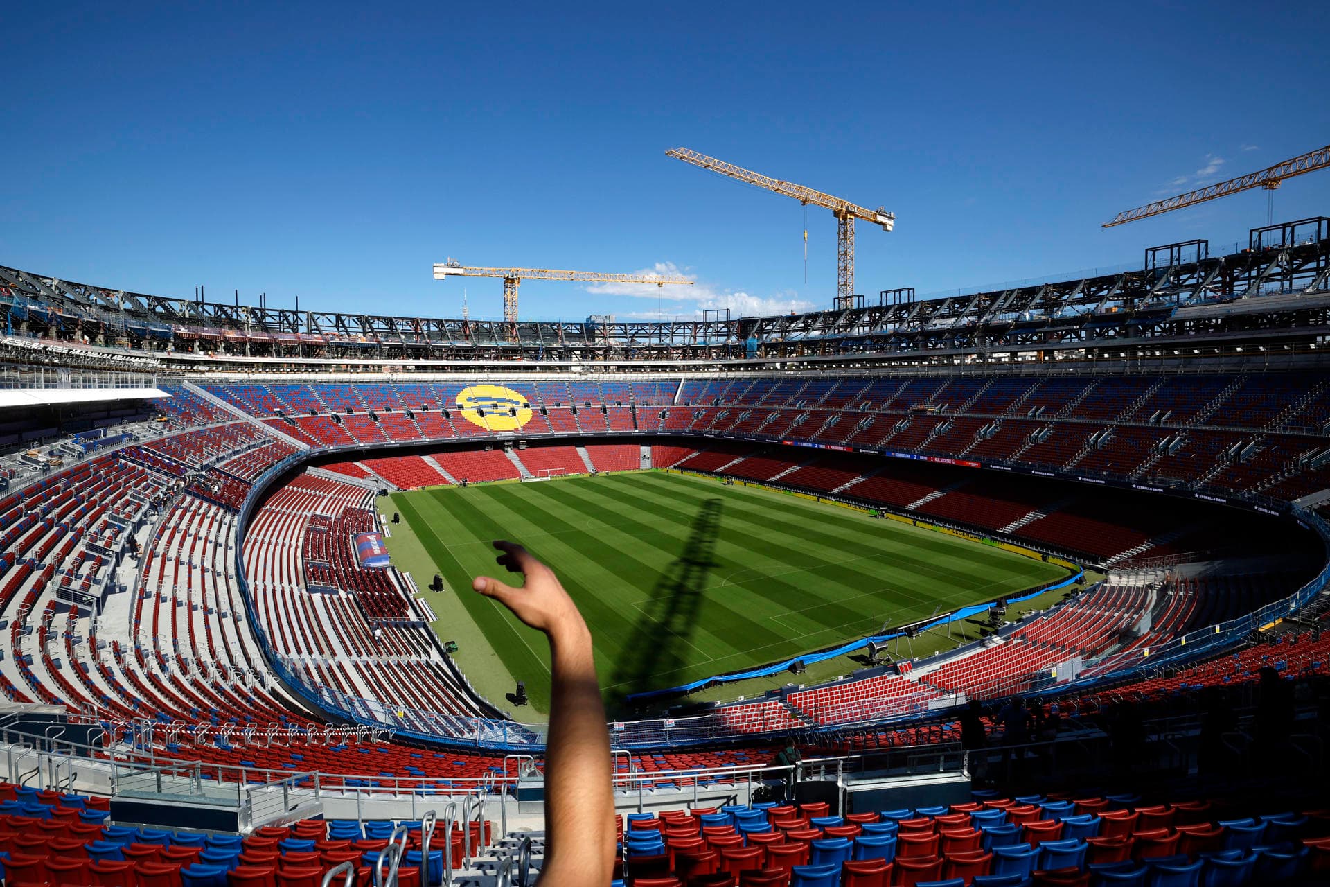 El Barça quiere estrenar el nuevo Camp Nou este domingo