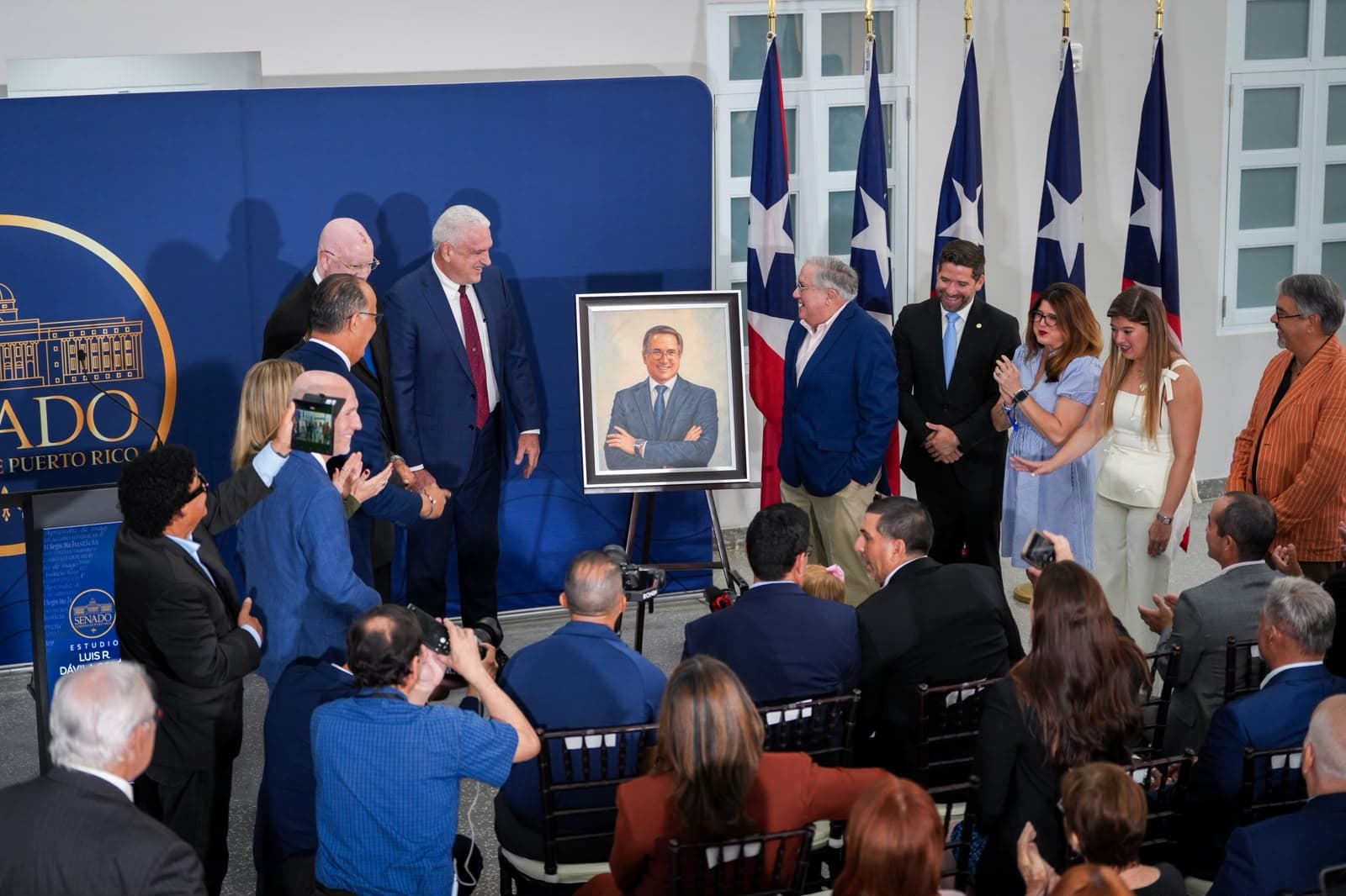 Senado designa el Estudio de Grabación “Luis R. Dávila Colón”