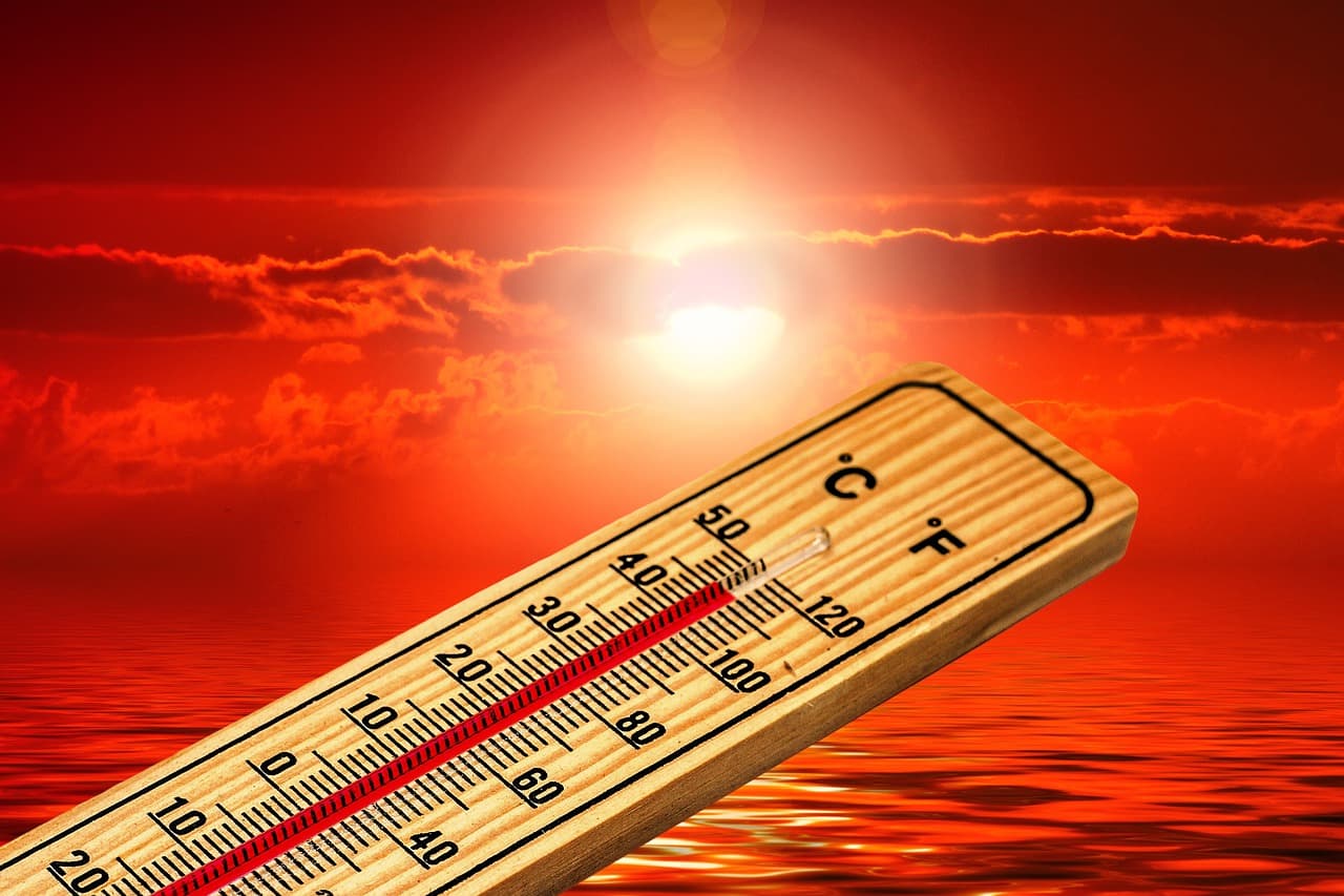 Advertencia de altas temperaturas 