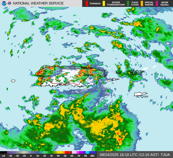 Lluvias fuertes provocan advertencias de inundaciones para San Juan y el suroeste