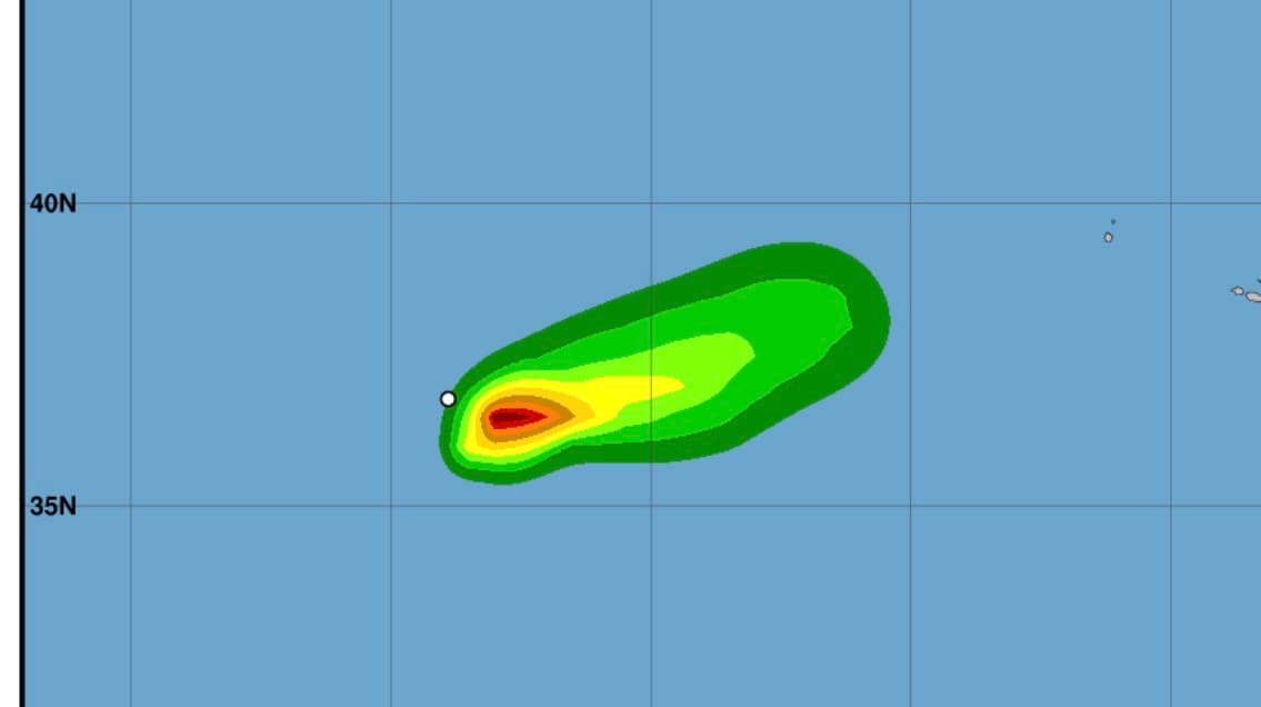 Se forma la tormenta tropical Cristobal en el Atlántico central