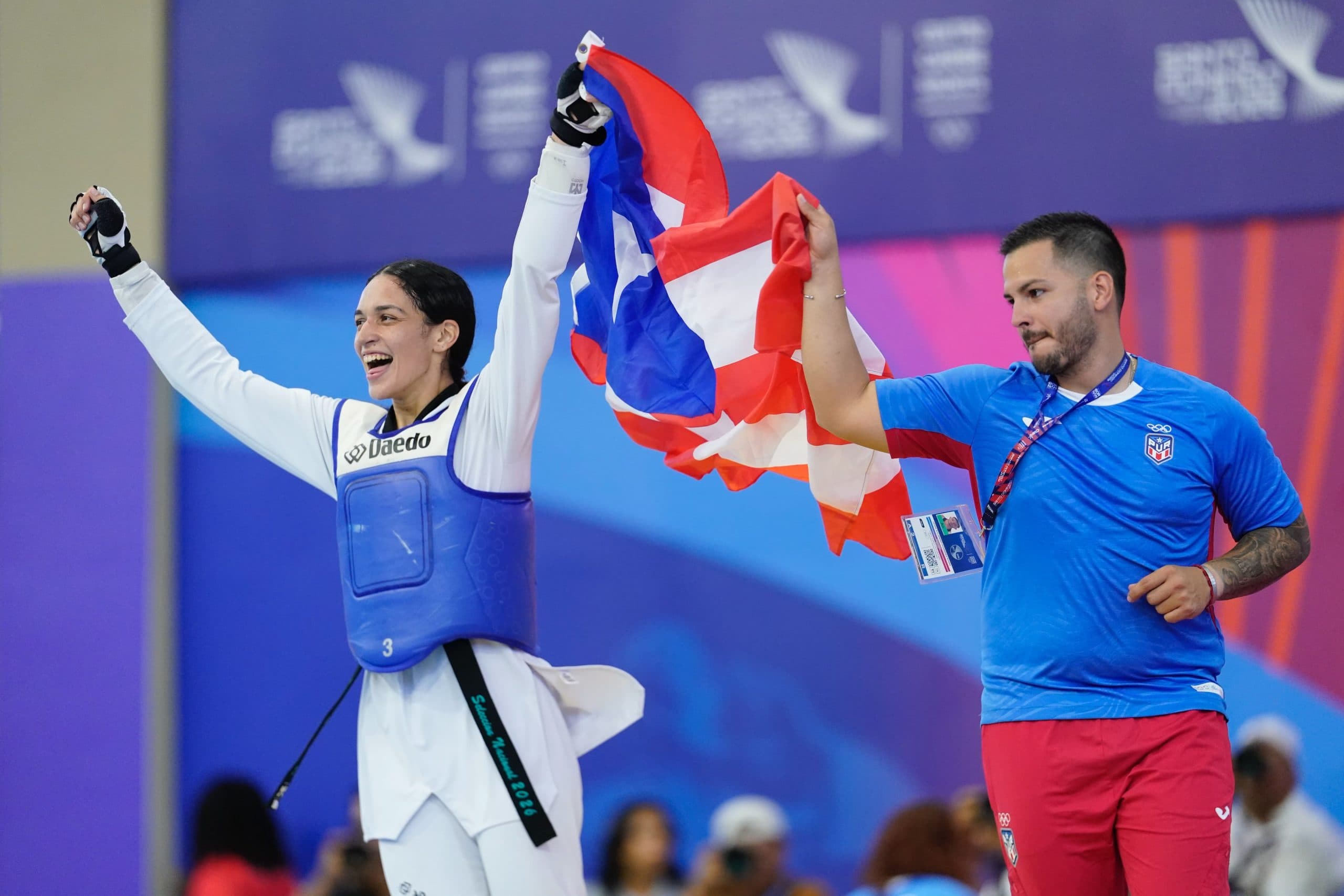 Puerto Rico suma tres medallas en tercera jornada del taekwondo